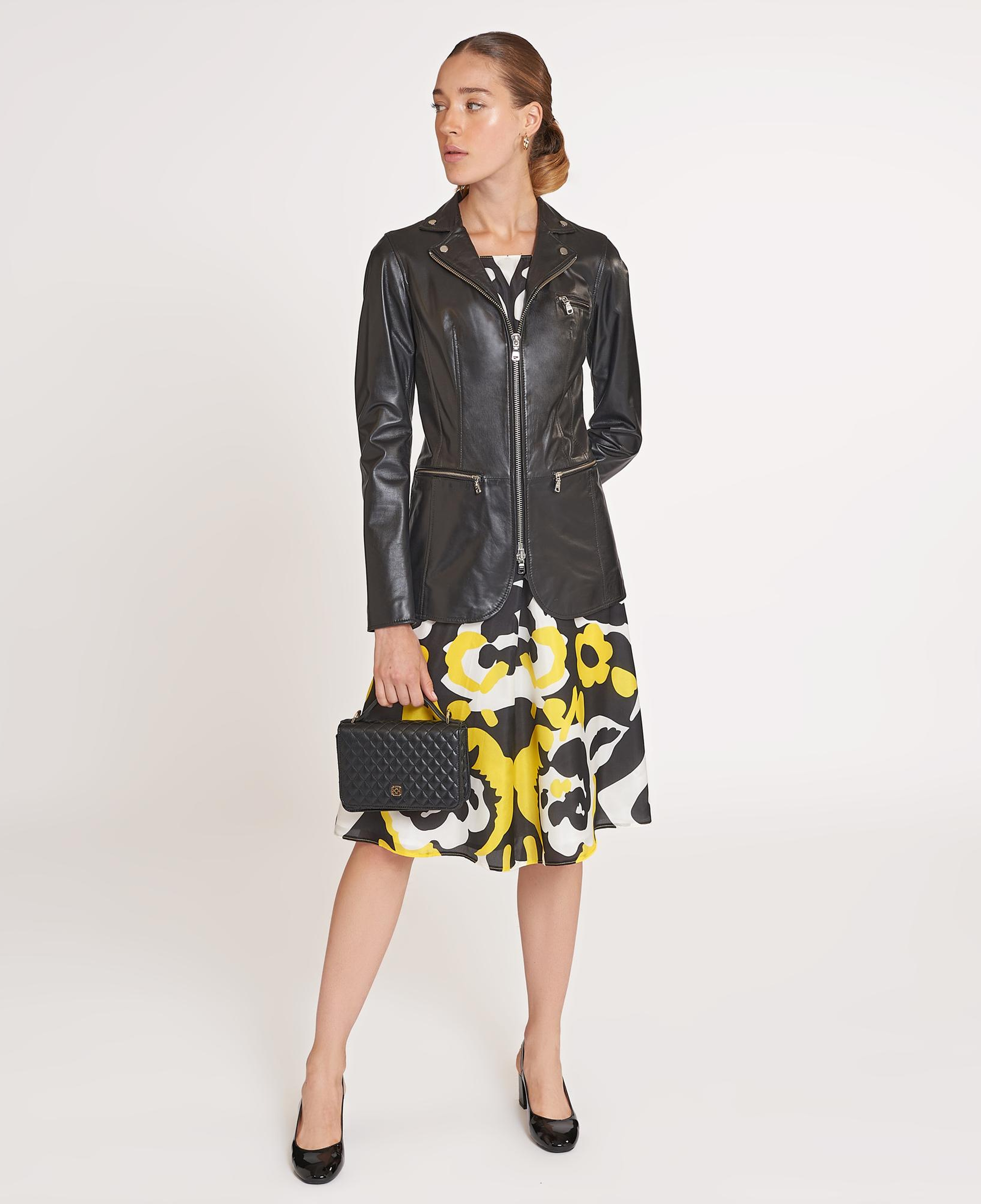 Elenore Kadın Deri Blazer Spor Ceket