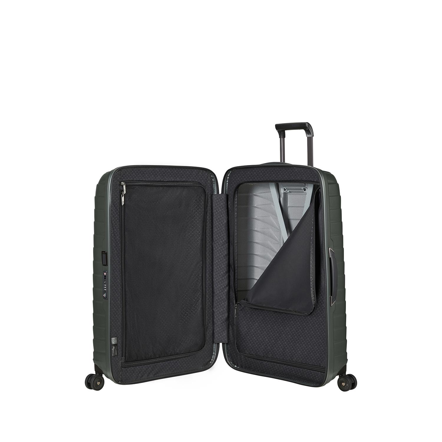 Samsonite Koyu Yeşil Spinner Proxis 4 Tekerlekli 75 cm Büyük Boy Valiz