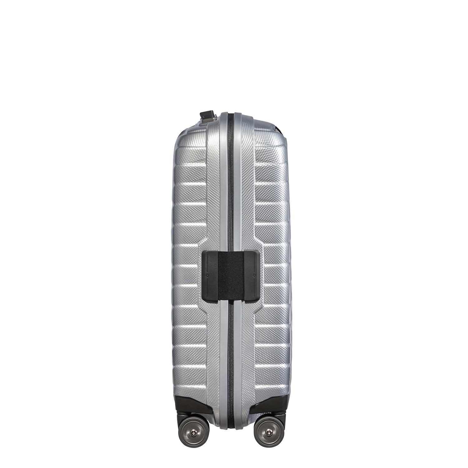 Samsonite Gri Proxis - Spinner 4 Tekerlekli Körüklü Kabin Boy Valiz 55 cm