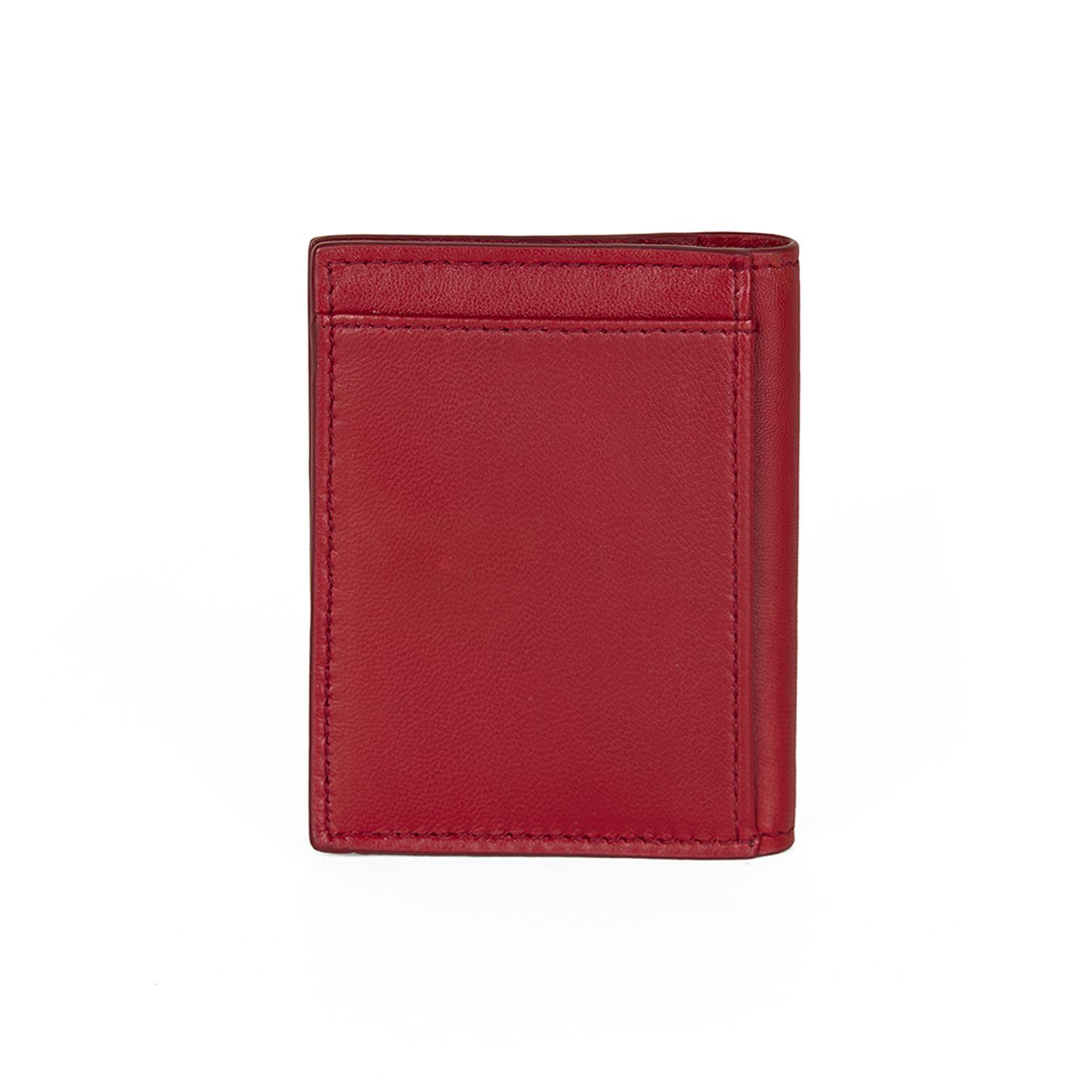 Vesper Kırmızı Erkek Deri Kartlık