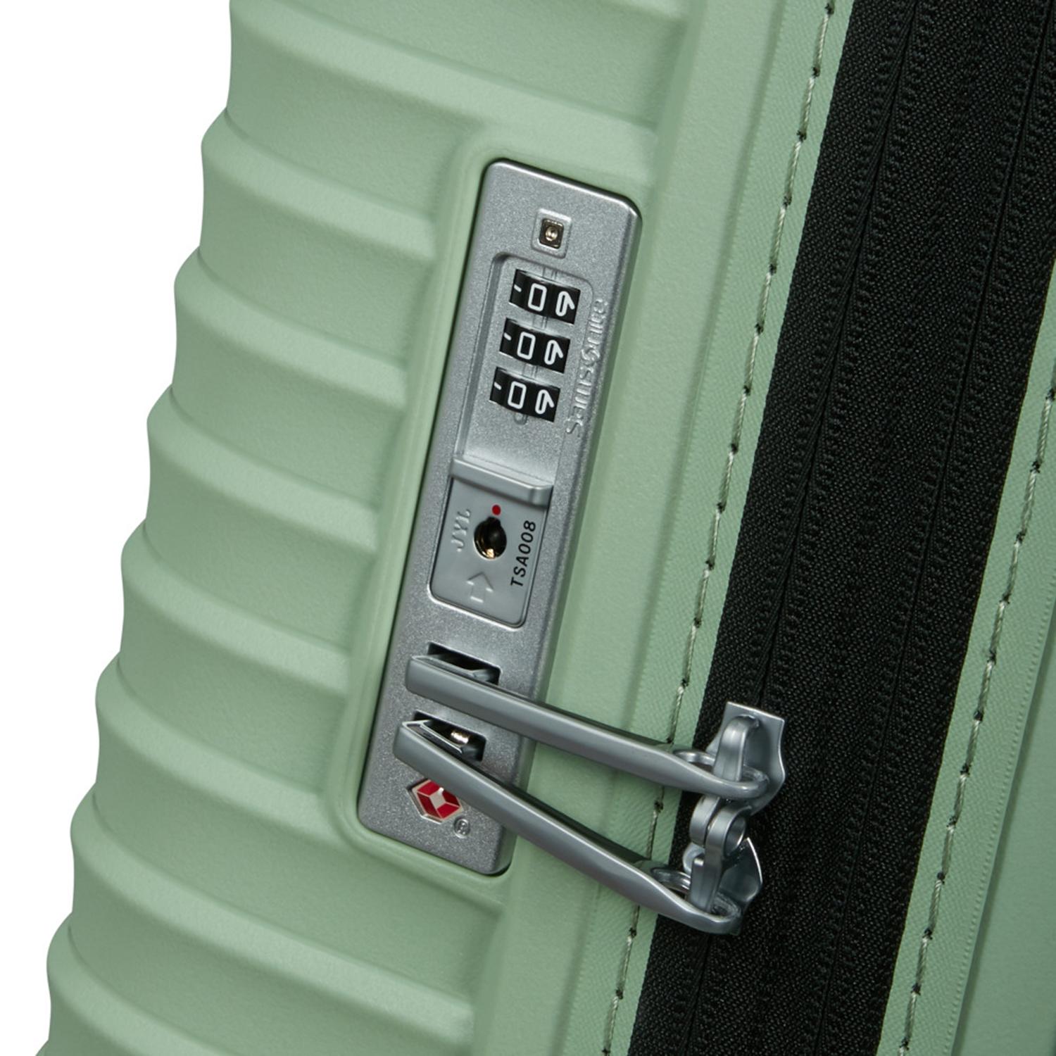 Samsonite Yeşil Upscape 55/20 Körüklü Kabin Boy Valiz