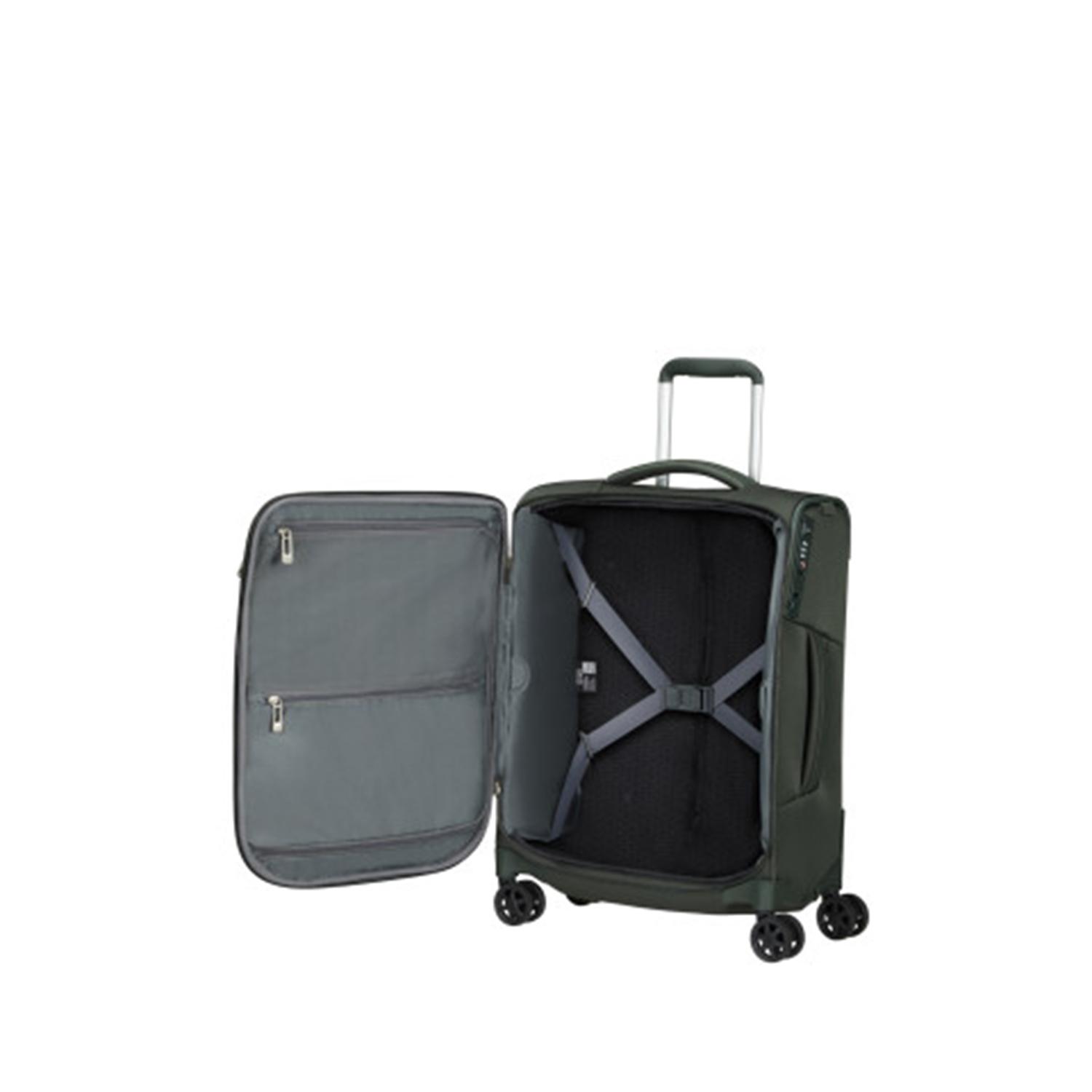 Samsonite Yeşil Spinner Respark 4 Tekerlekli 55 cm Kabin Boy Valiz