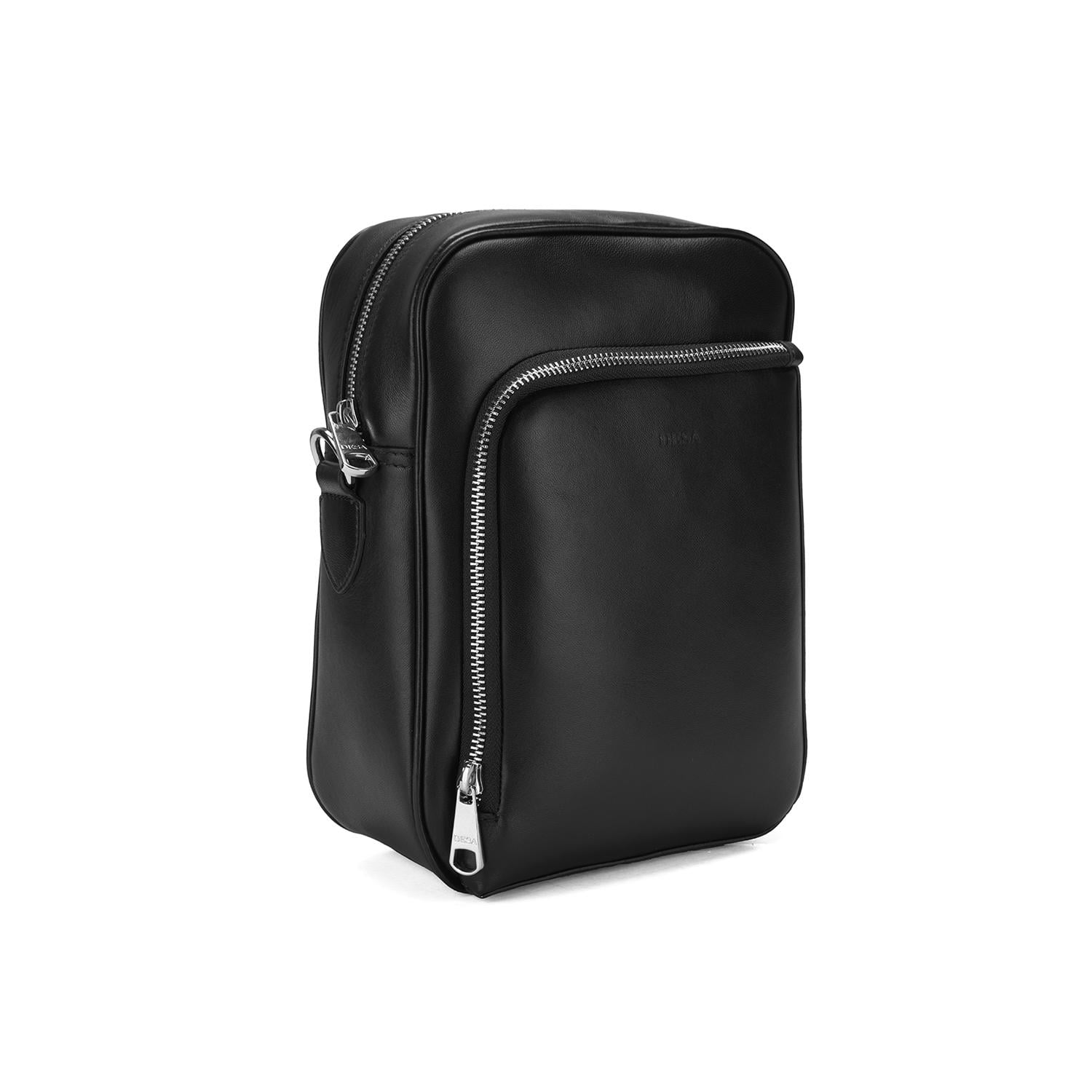 Midas Siyah Erkek Omuz Çantası