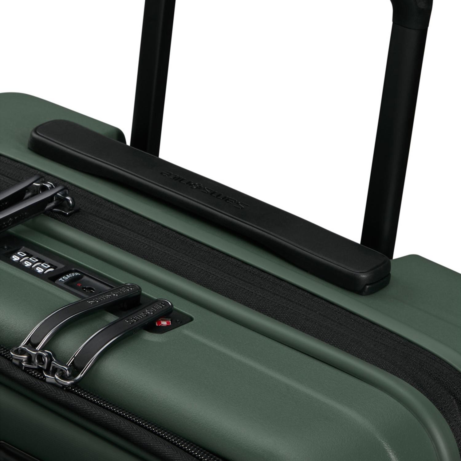 Samsonite Koyu Yeşil Restackd - Körüklü 55/20 Kabin Boy Valiz