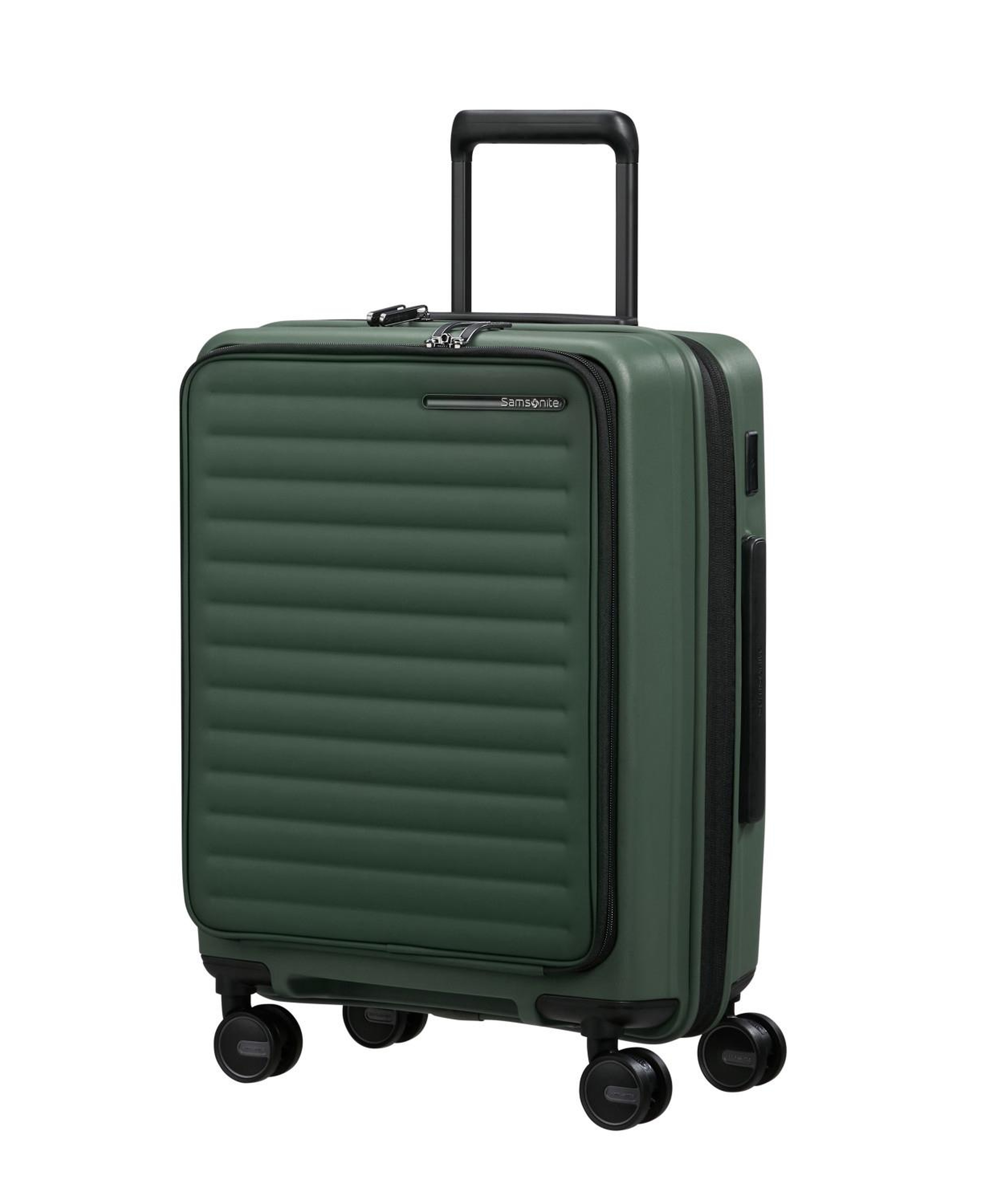 Samsonite Koyu Yeşil Restackd - Körüklü 55/20 Kabin Boy Valiz