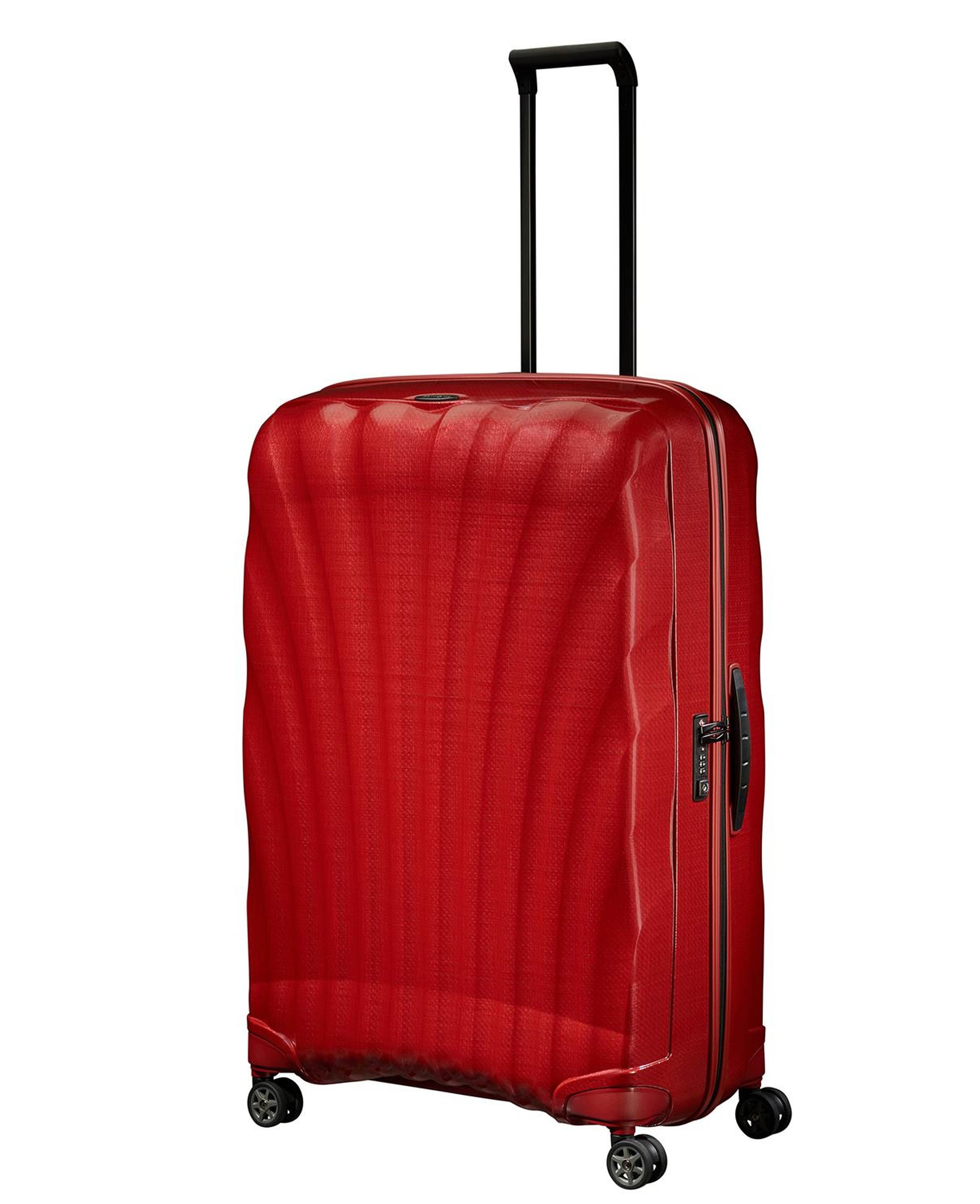 Samsonite Kırmızı C-Lite - Spinner 4 Tekerlekli Jumbo Büyük Boy Valiz 86cm