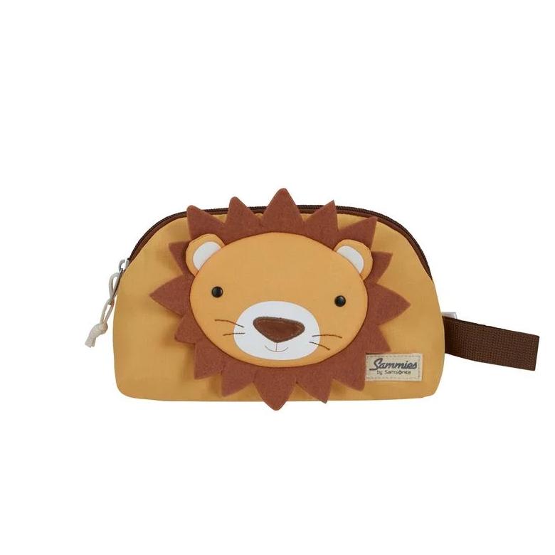 Samsonite Kahve Happy Sammies Eco - Seyahat Kiti / Kalem Kutusu - Lion Lester
