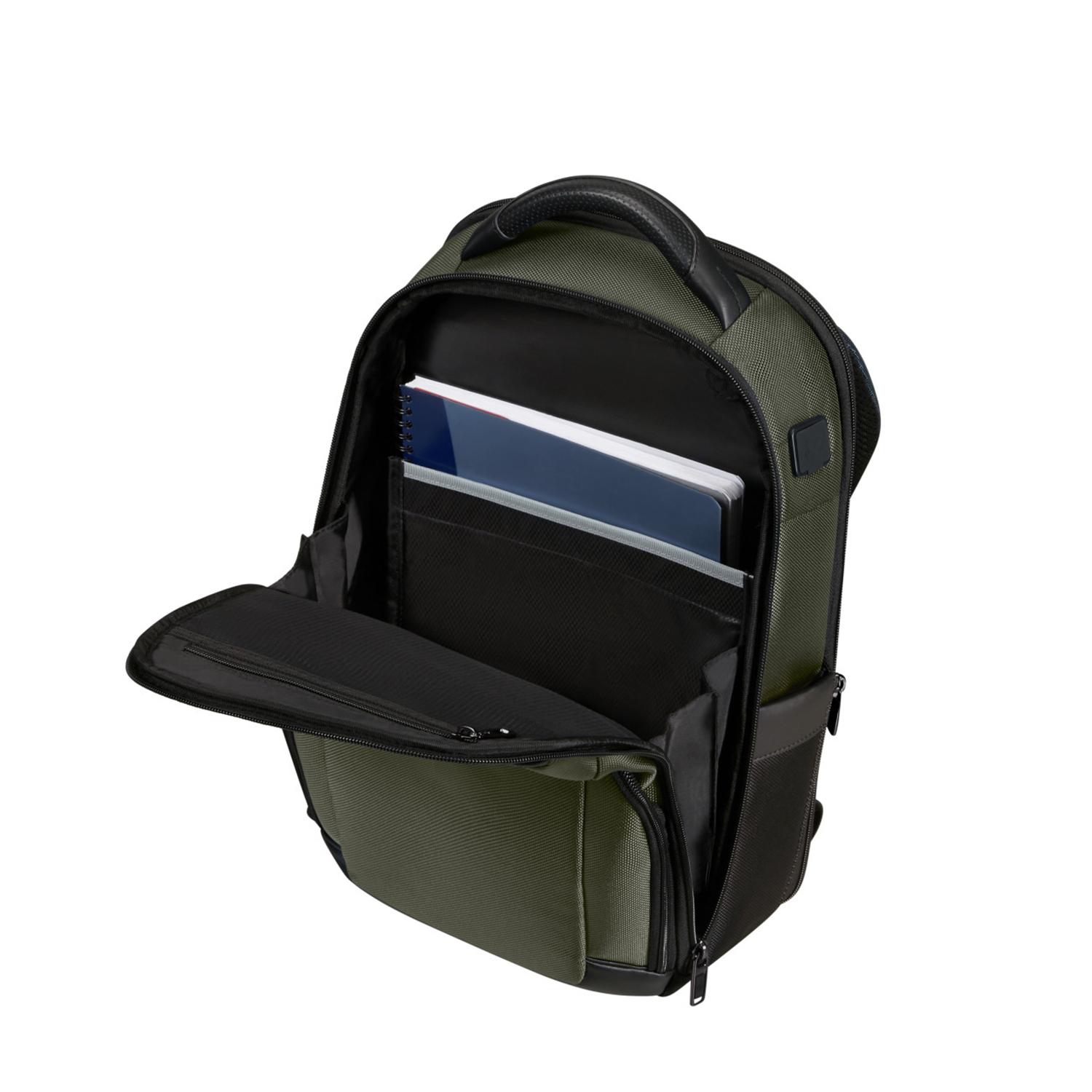 Samsonite Yeşil Pro-DLX Sırt Çantası 14.1"