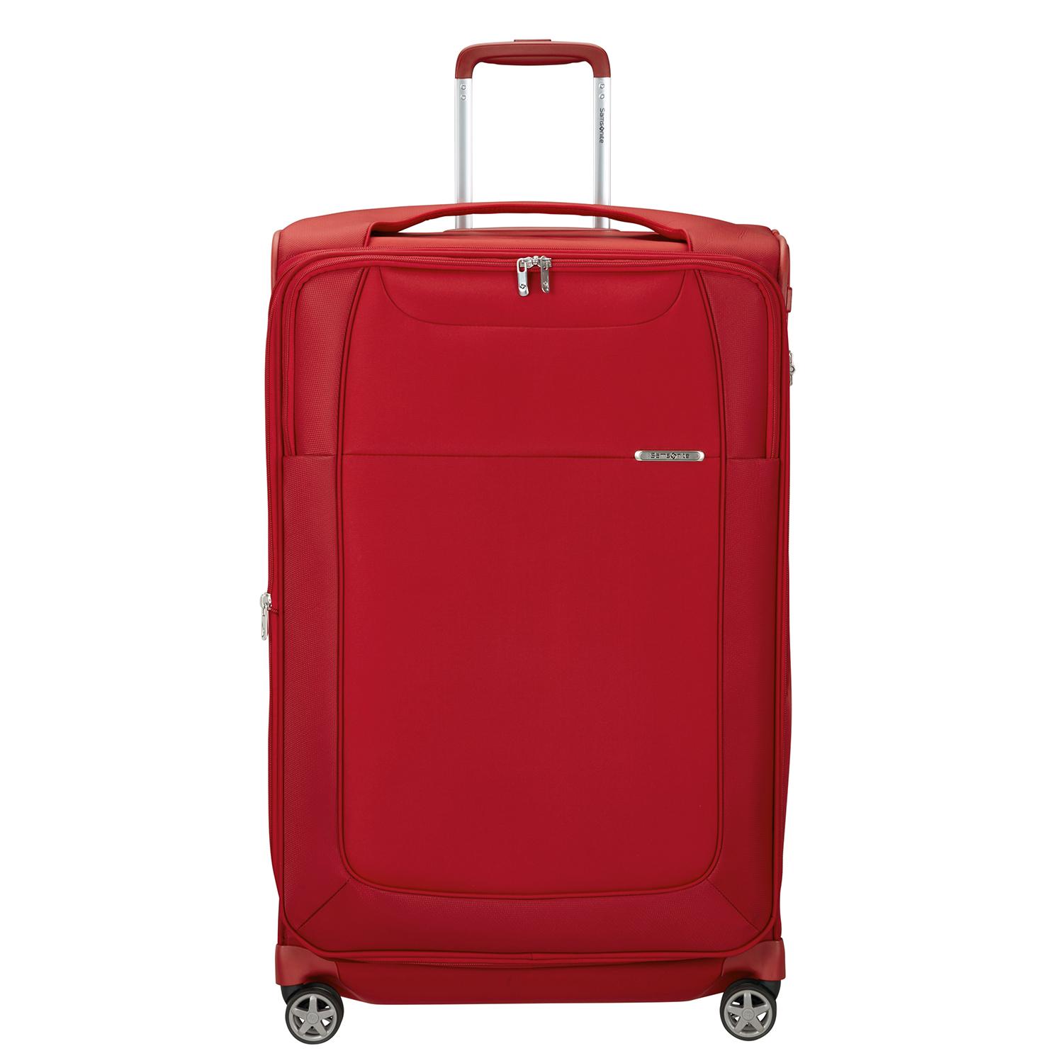 Samsonite Kırmızı Spinner D'lite - Körüklü 4 Tekerlekli 78 cm Büyük Boy Valiz