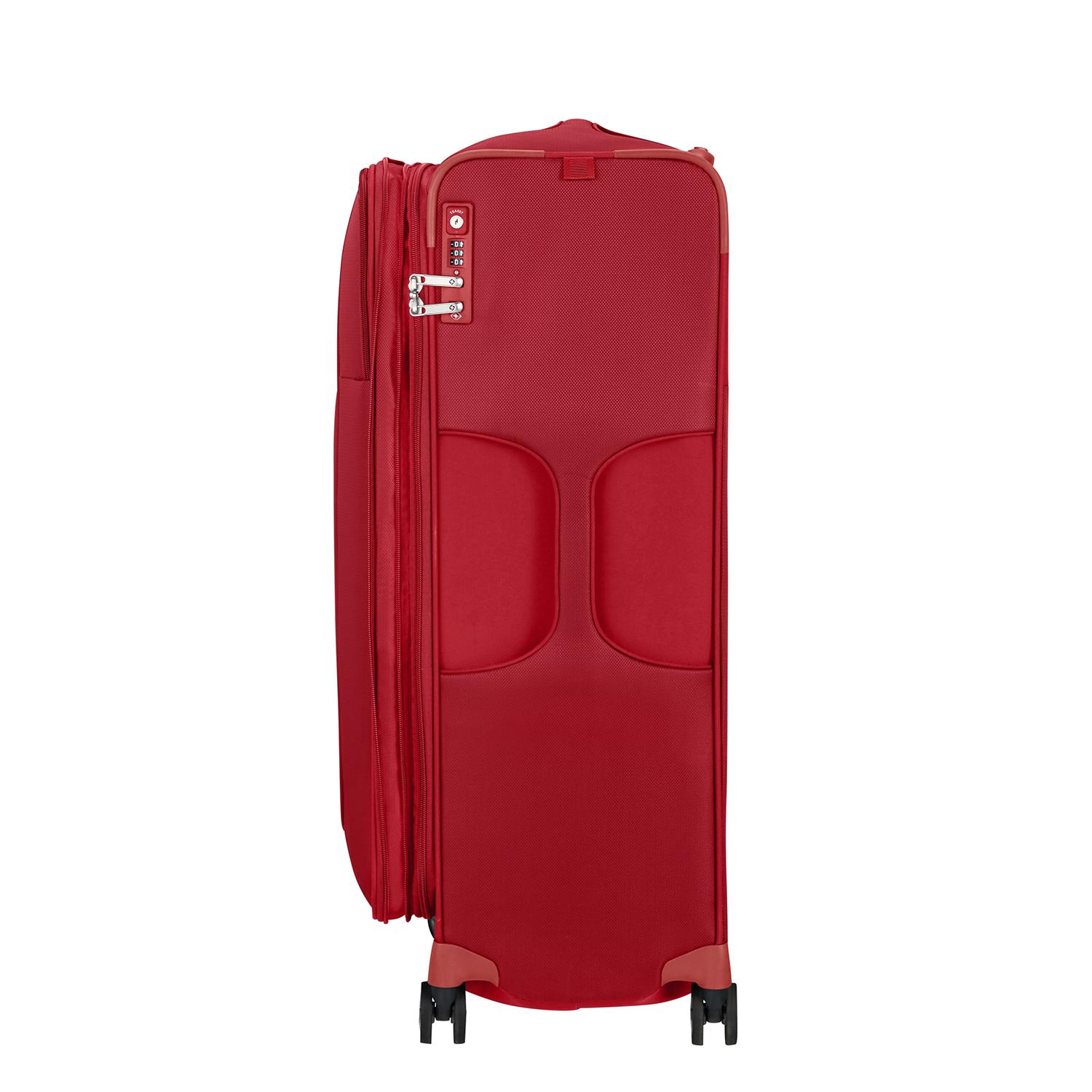 Samsonite Kırmızı Spinner D'lite - Körüklü 4 Tekerlekli 78 cm Büyük Boy Valiz
