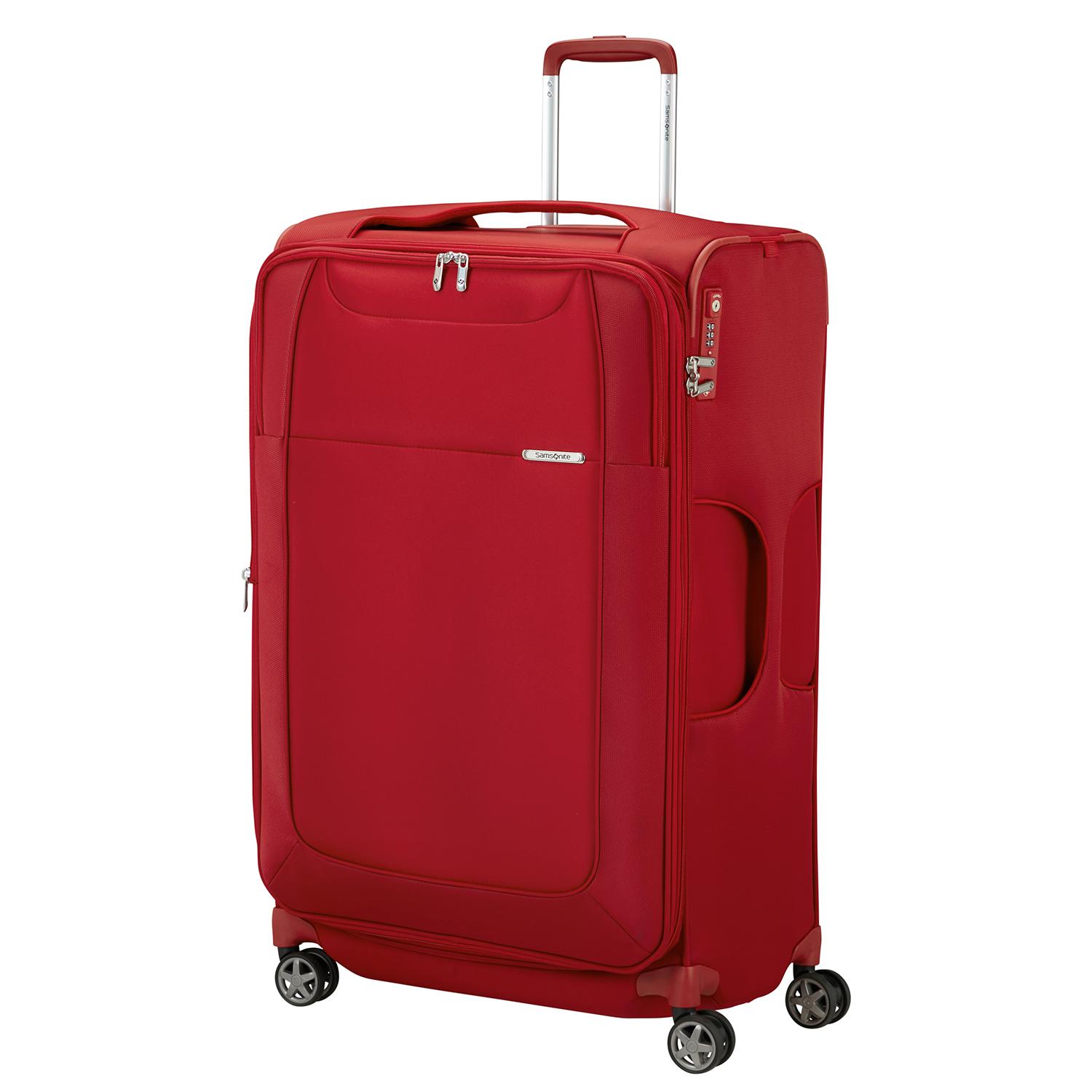Samsonite Kırmızı Spinner D'lite - Körüklü 4 Tekerlekli 78 cm Büyük Boy Valiz