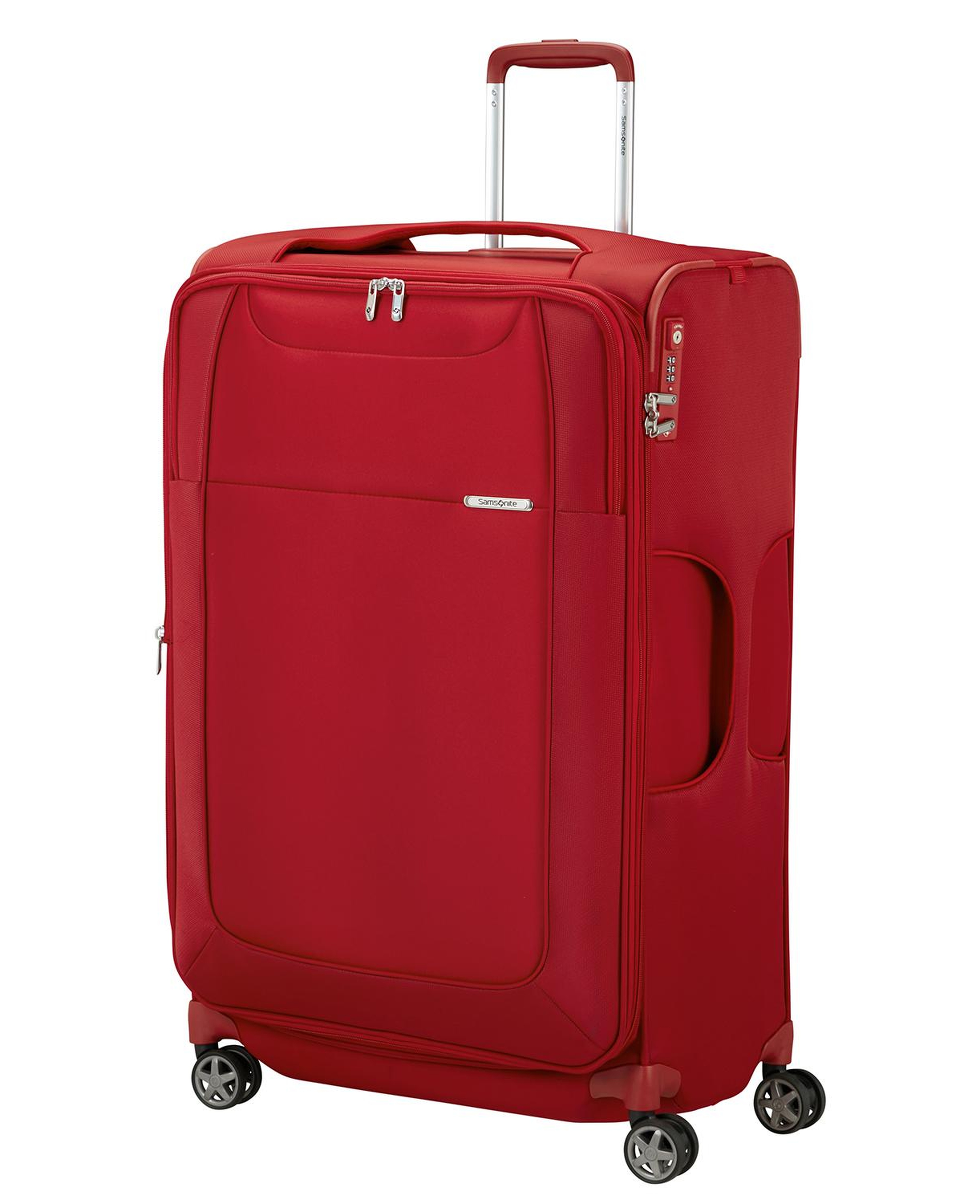 Samsonite Kırmızı Spinner D'lite - Körüklü 4 Tekerlekli 78 cm Büyük Boy Valiz