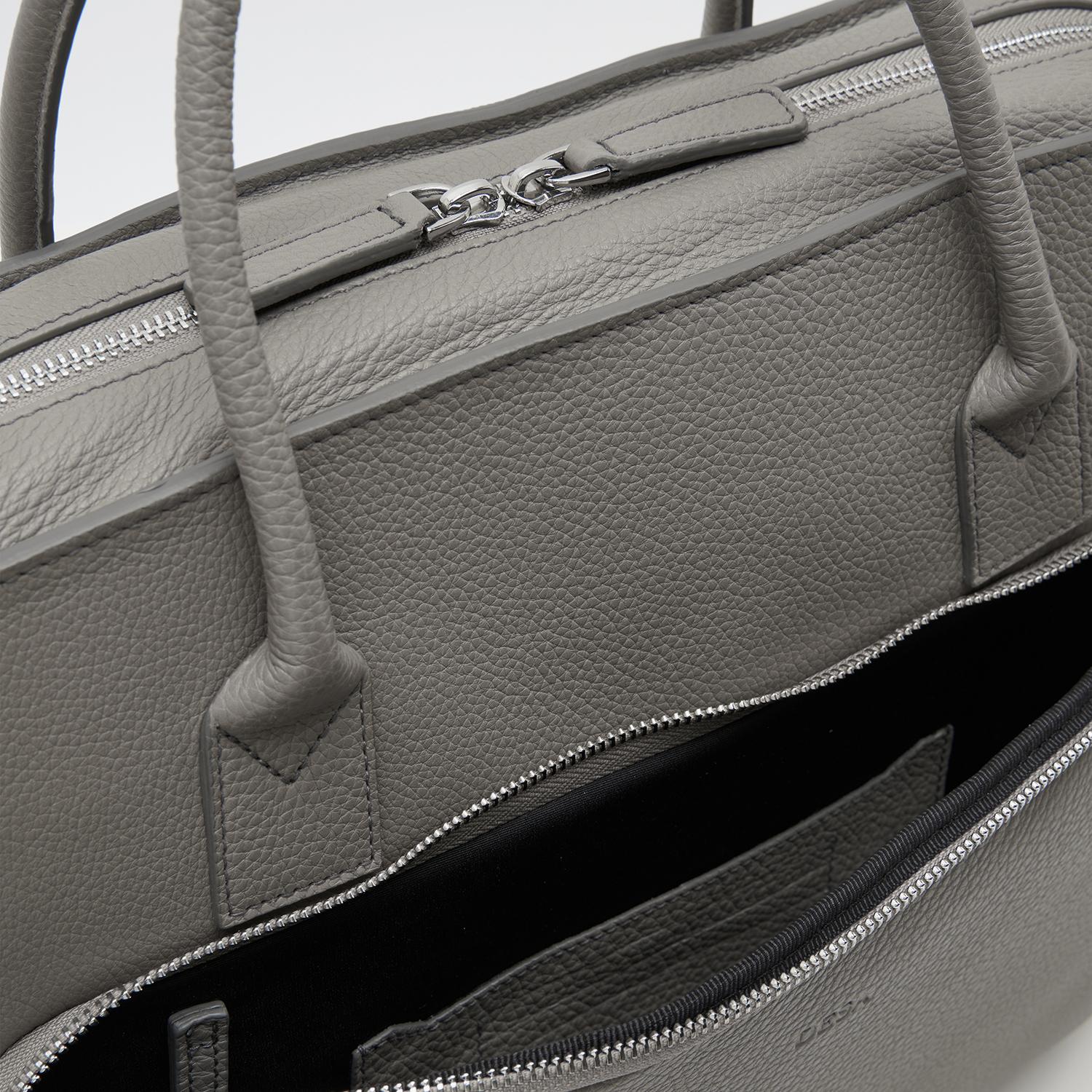 Bing Antrasit Erkek Deri Evrak Çantası