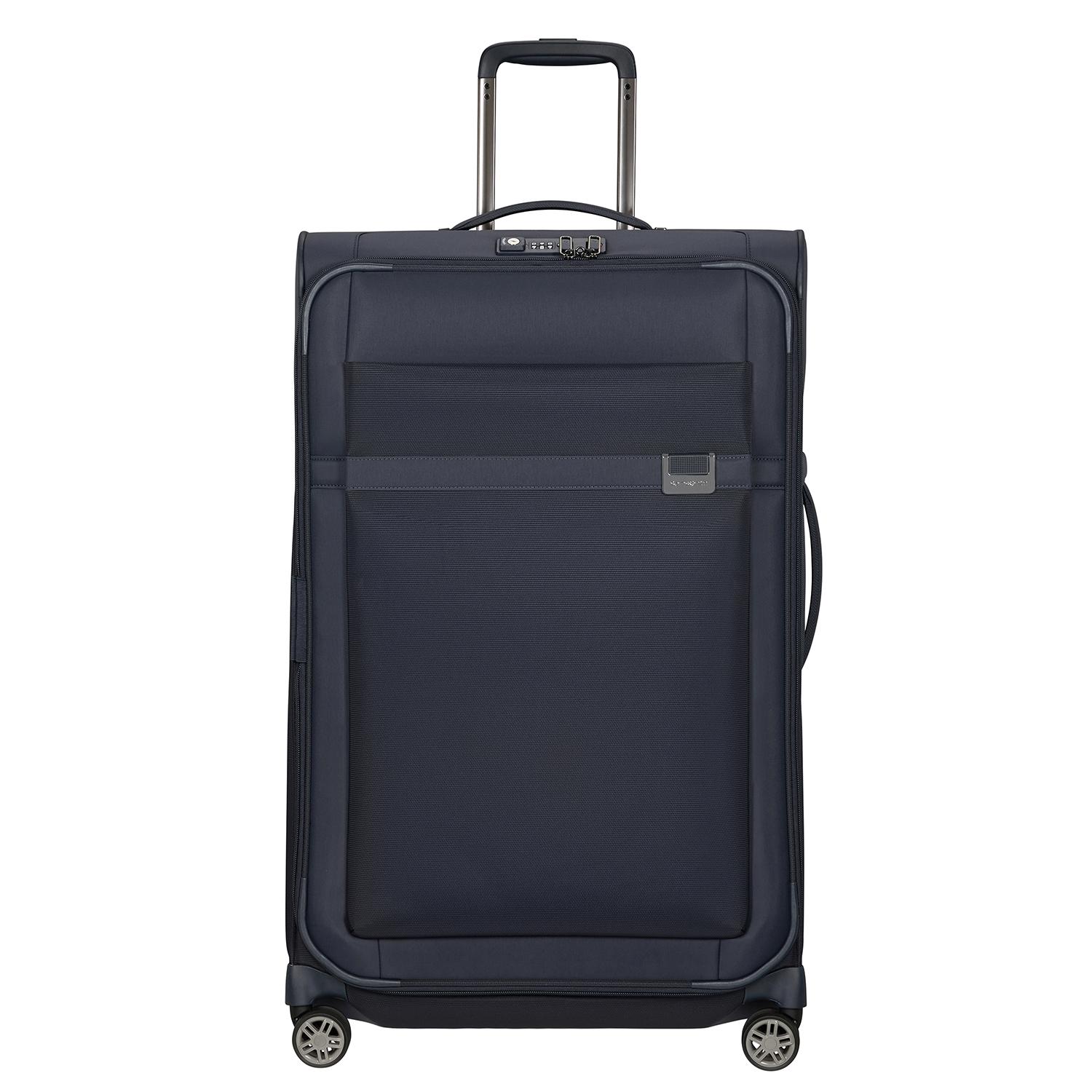 Samsonite Lacivert Aırea - 4 Tekerlekli Spinner Körüklü Büyük Boy Valiz 78 Cm