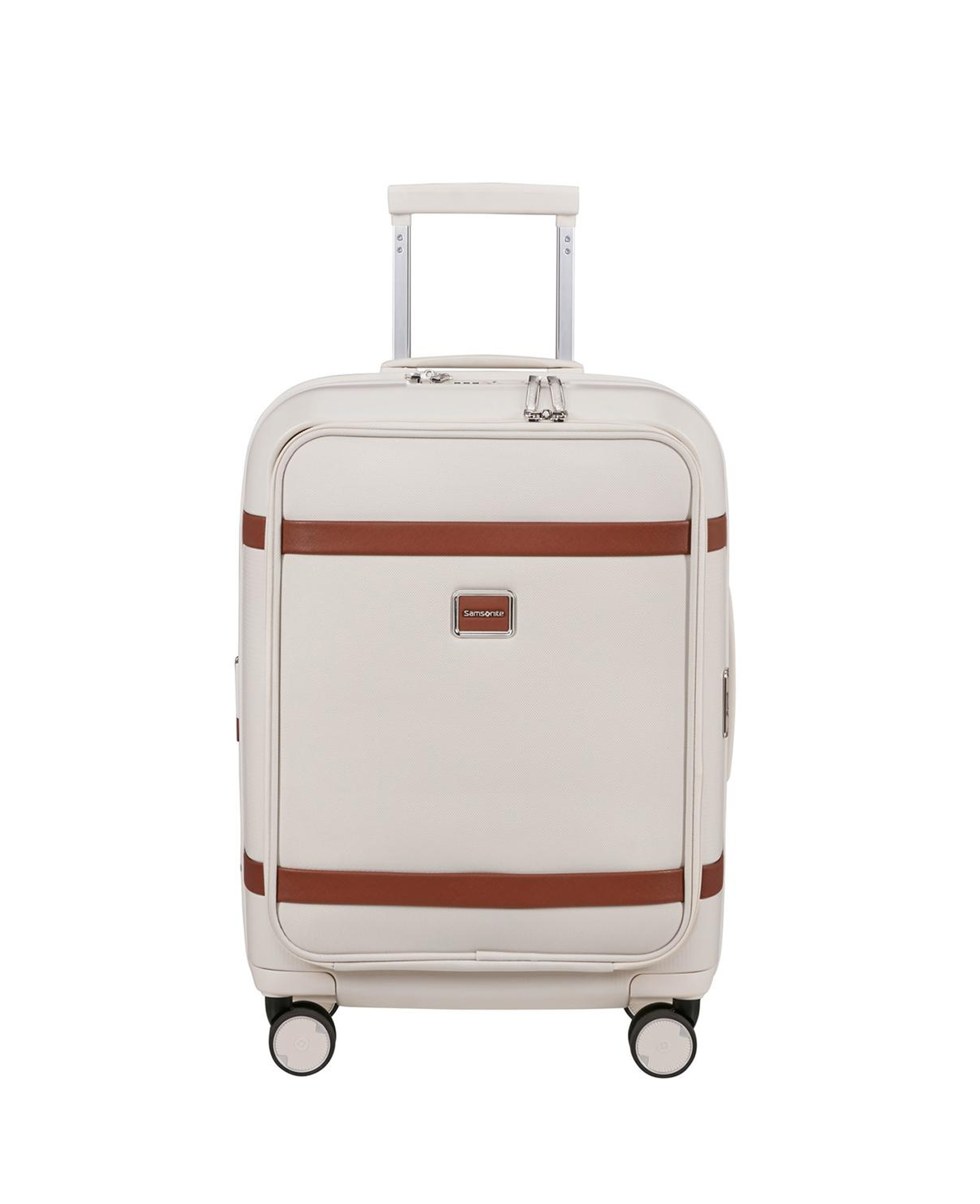 Samsonite Krem Image Spinner Körüklü - 55/20 Kabin Boy Valiz