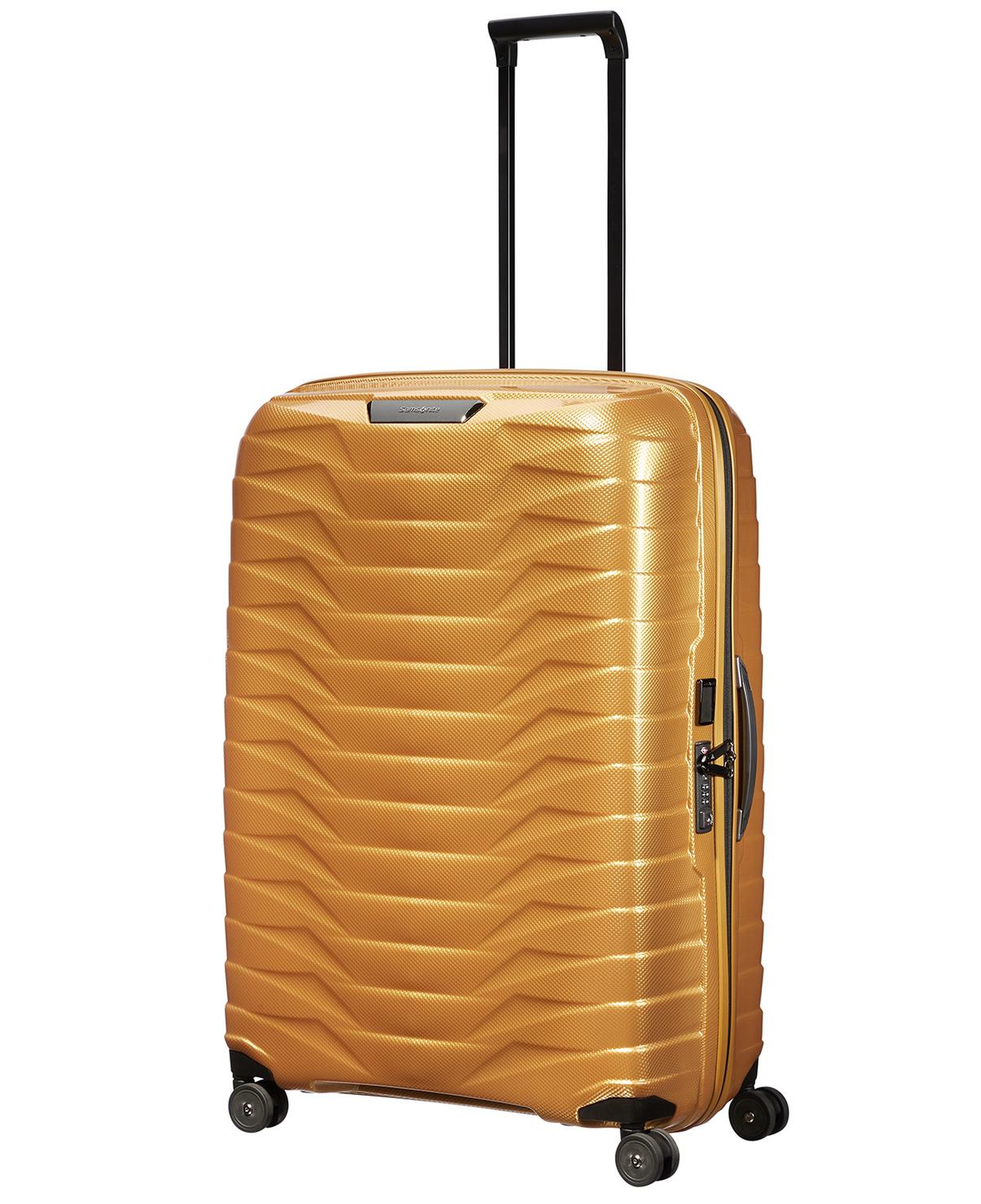 Samsonite Turuncu Proxis - Spinner Sarı 4 Tekerlekli Ekstra Büyük Boy Valiz 81 cm