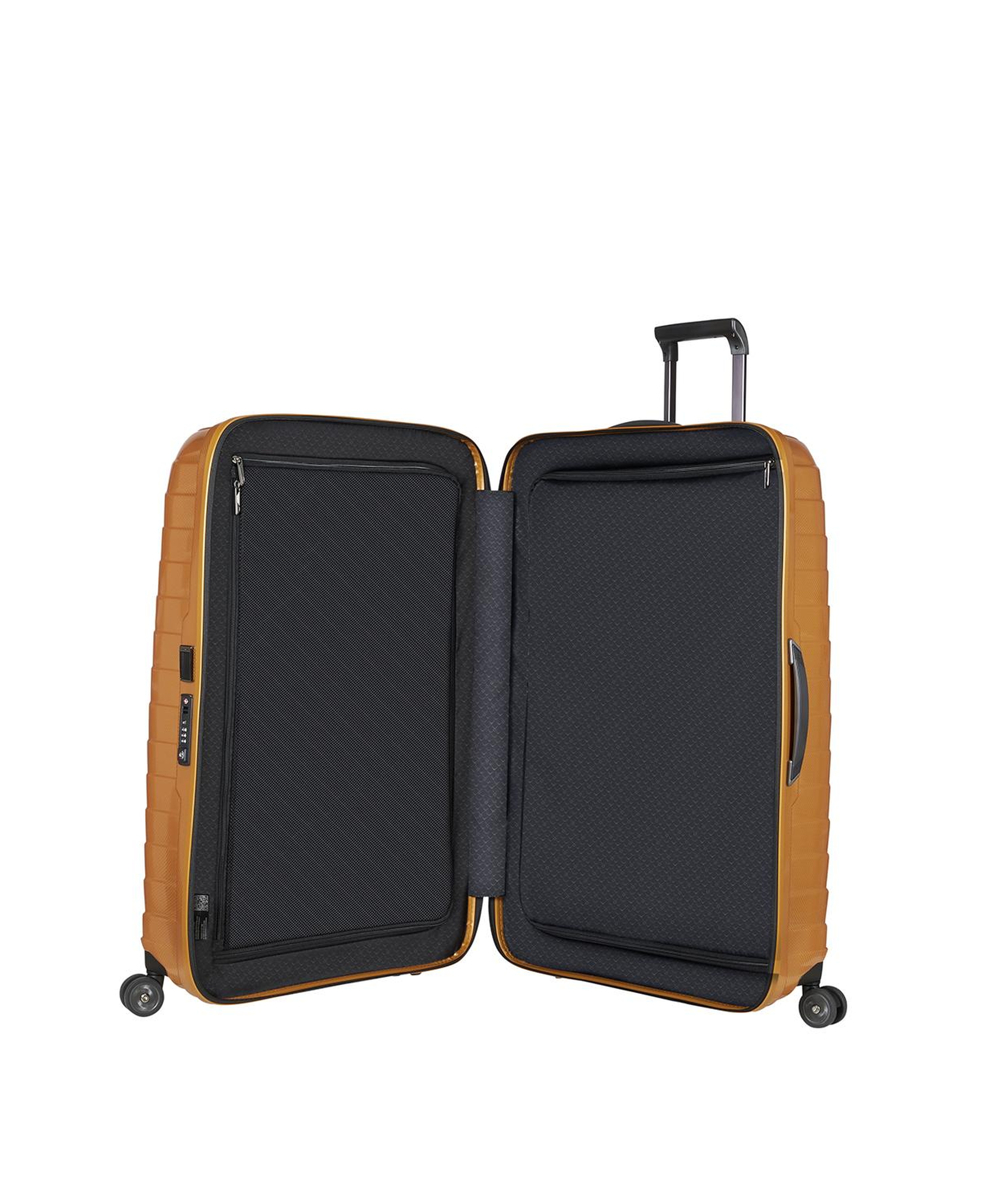 Samsonite Turuncu Proxis - Spinner Sarı 4 Tekerlekli Ekstra Büyük Boy Valiz 81 cm