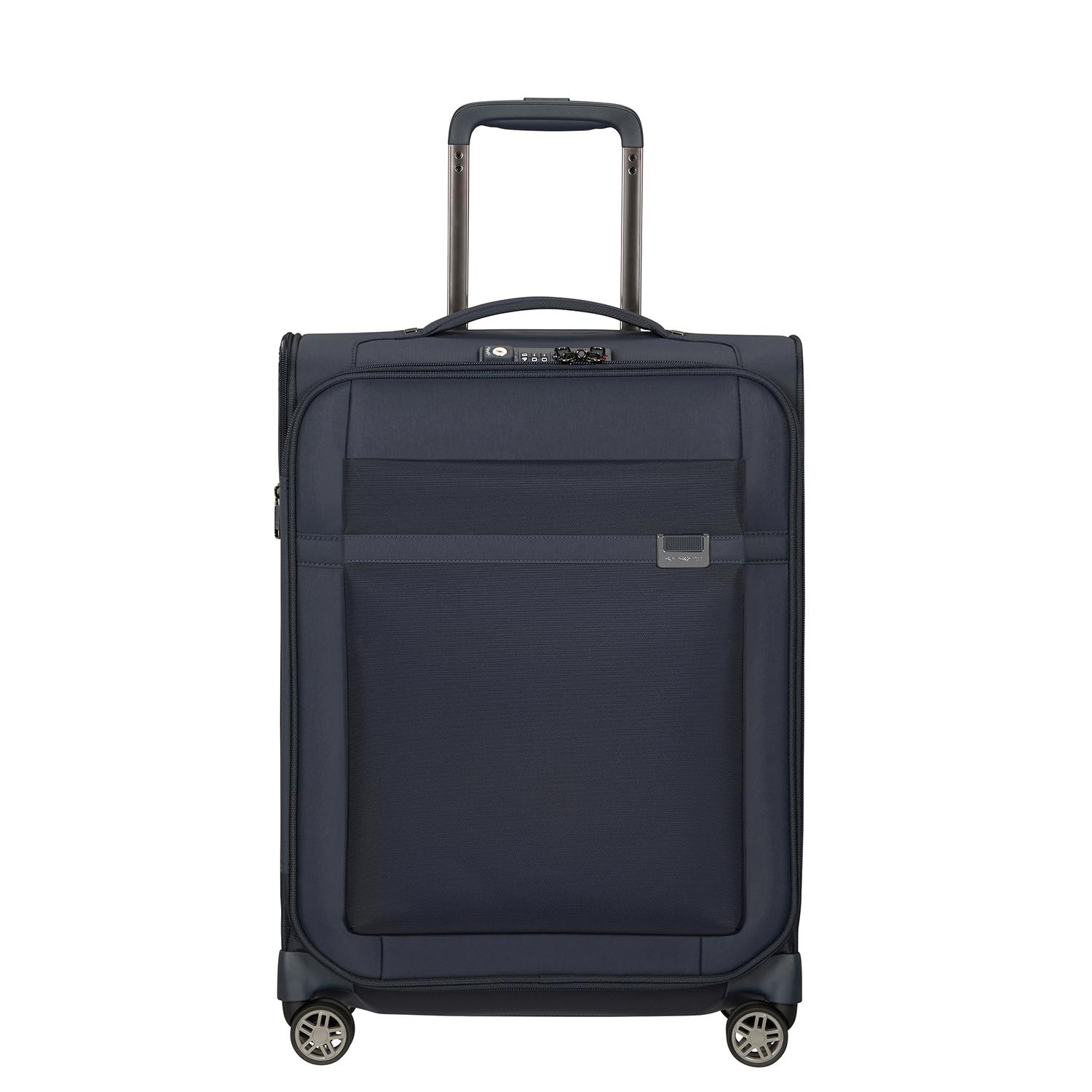Samsonite Lacivert Airea - 4 Tekerlekli Kabin Boy Valiz 55 Cm