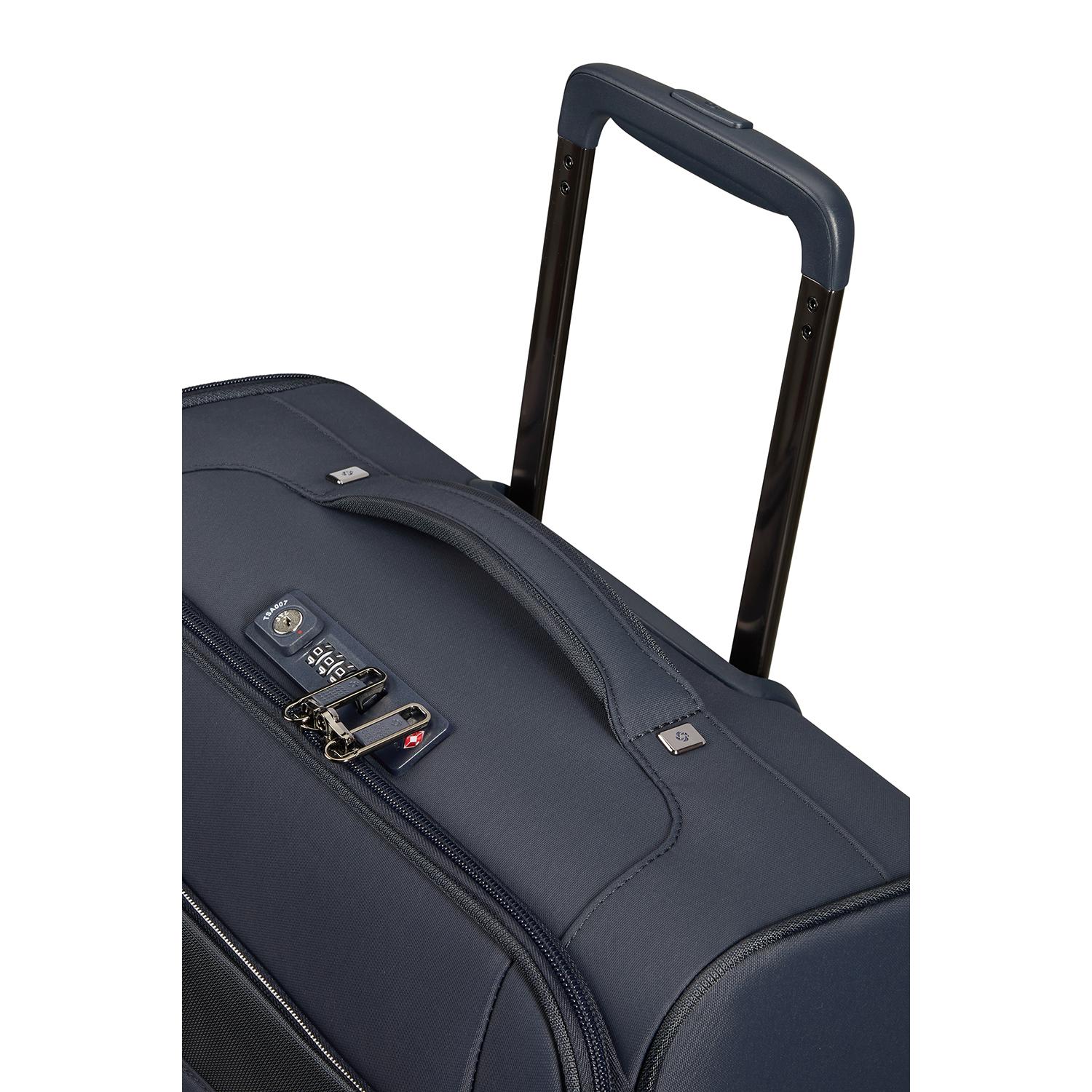 Samsonite Lacivert Airea - 4 Tekerlekli Kabin Boy Valiz 55 Cm