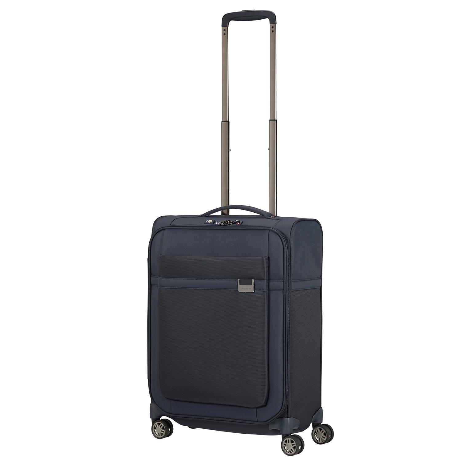 Samsonite Lacivert Airea - 4 Tekerlekli Kabin Boy Valiz 55 Cm