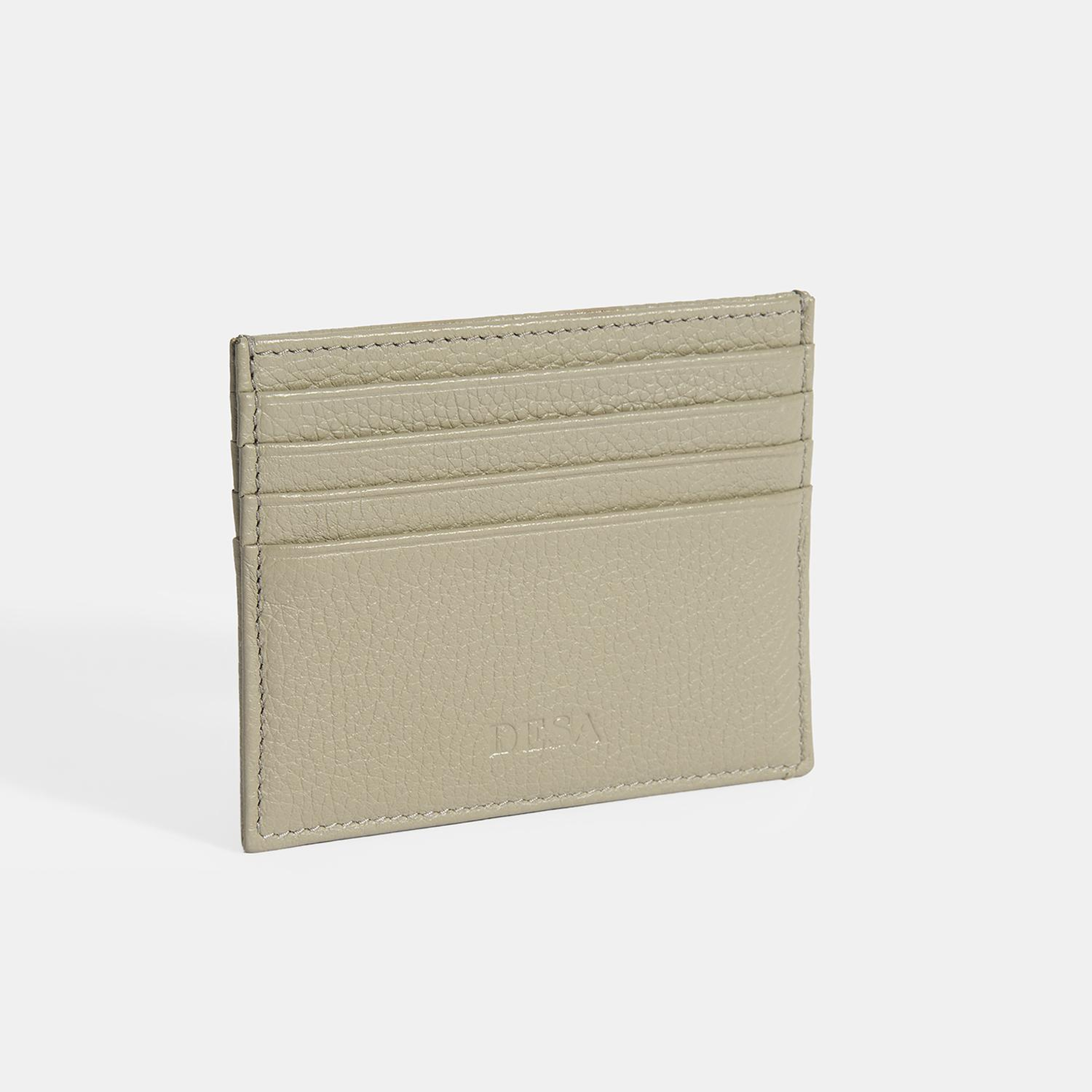 Vidal Gri Kadın Deri Kartlık