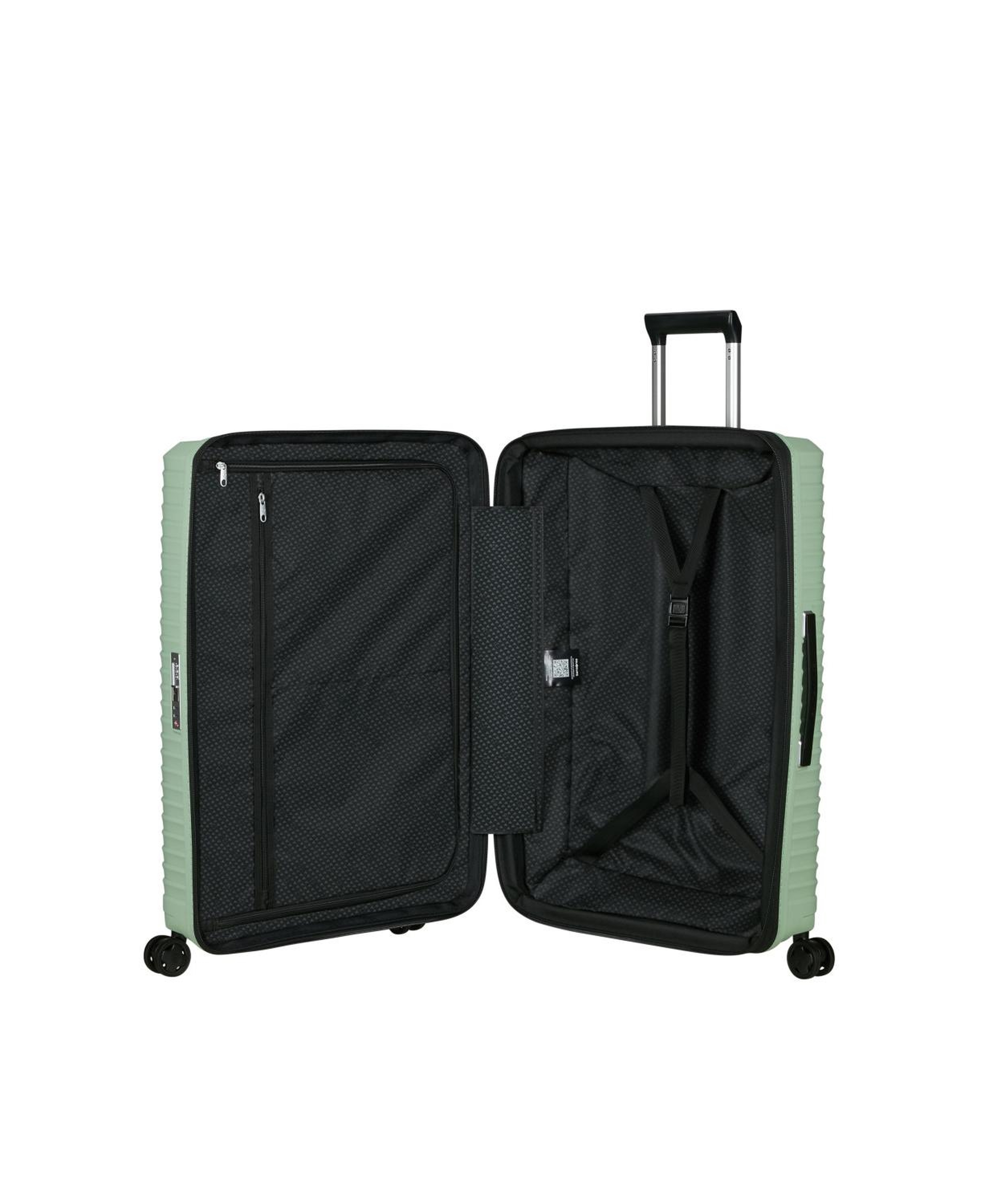 Samsonite Yeşil Spinner Upscape Körüklü 75/28 Büyük Boy Valiz