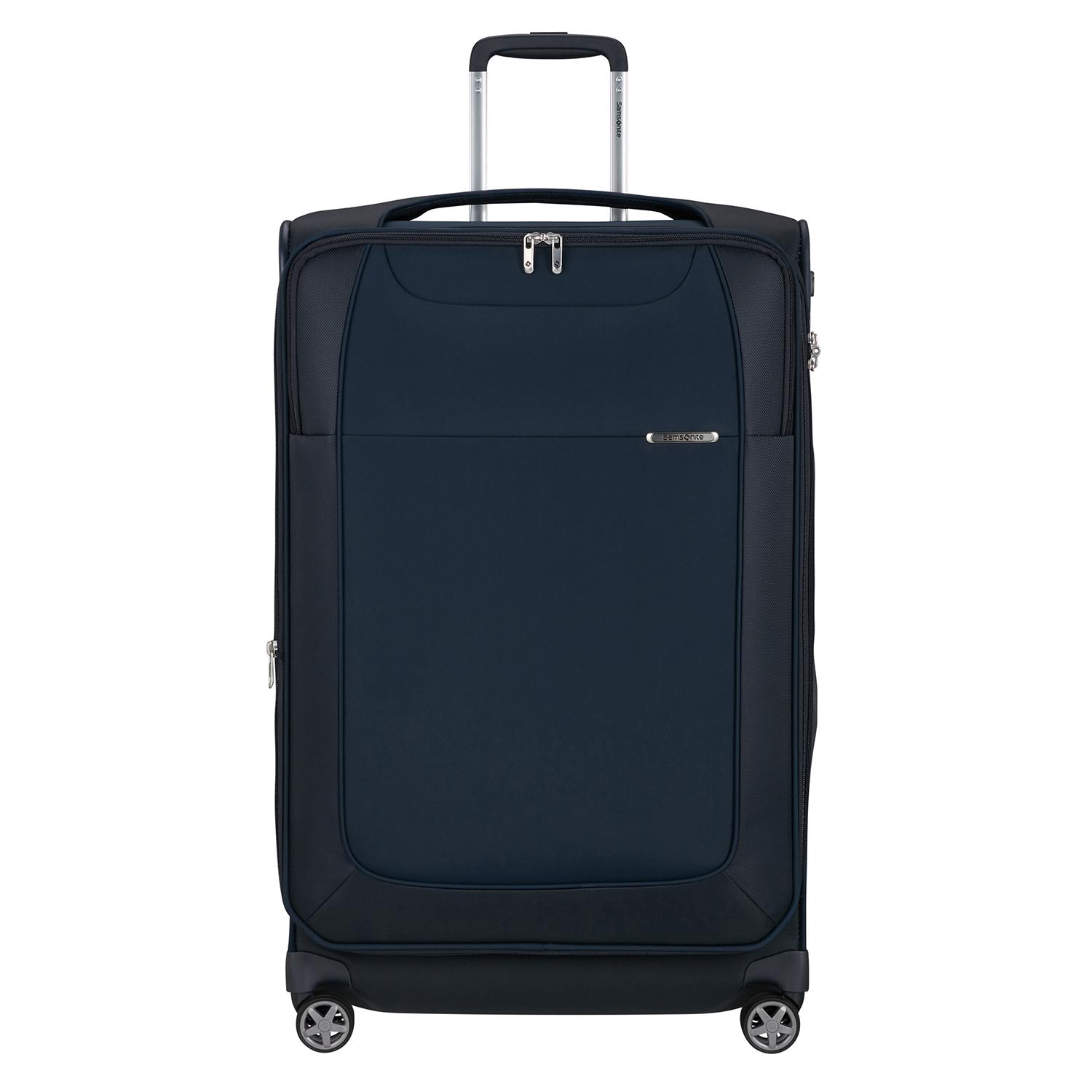 Samsonite Lacivert Spinner D'lite - Körüklü 4 Tekerlekli 78 cm Büyük Boy Valiz