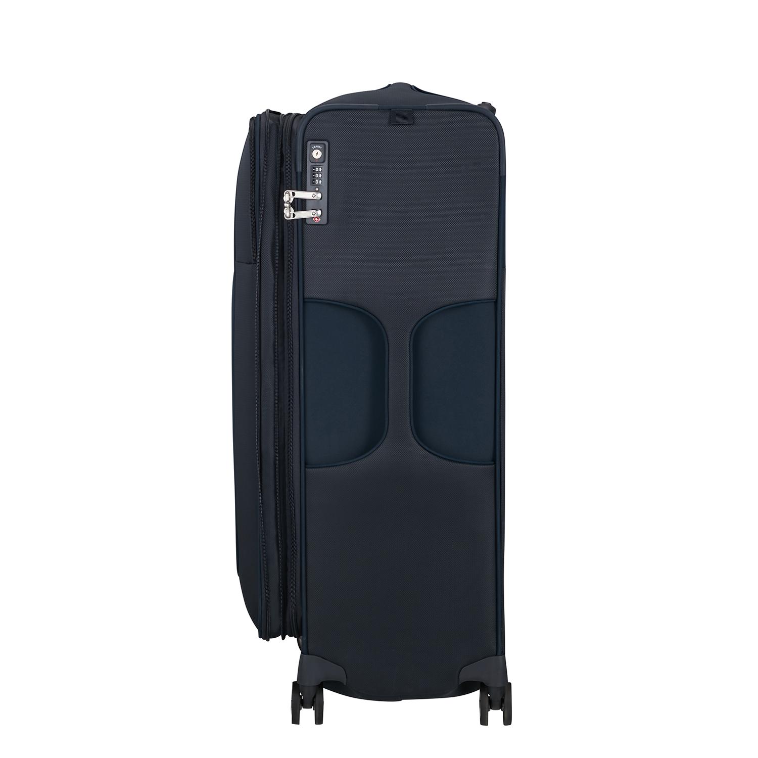 Samsonite Lacivert Spinner D'lite - Körüklü 4 Tekerlekli 78 cm Büyük Boy Valiz