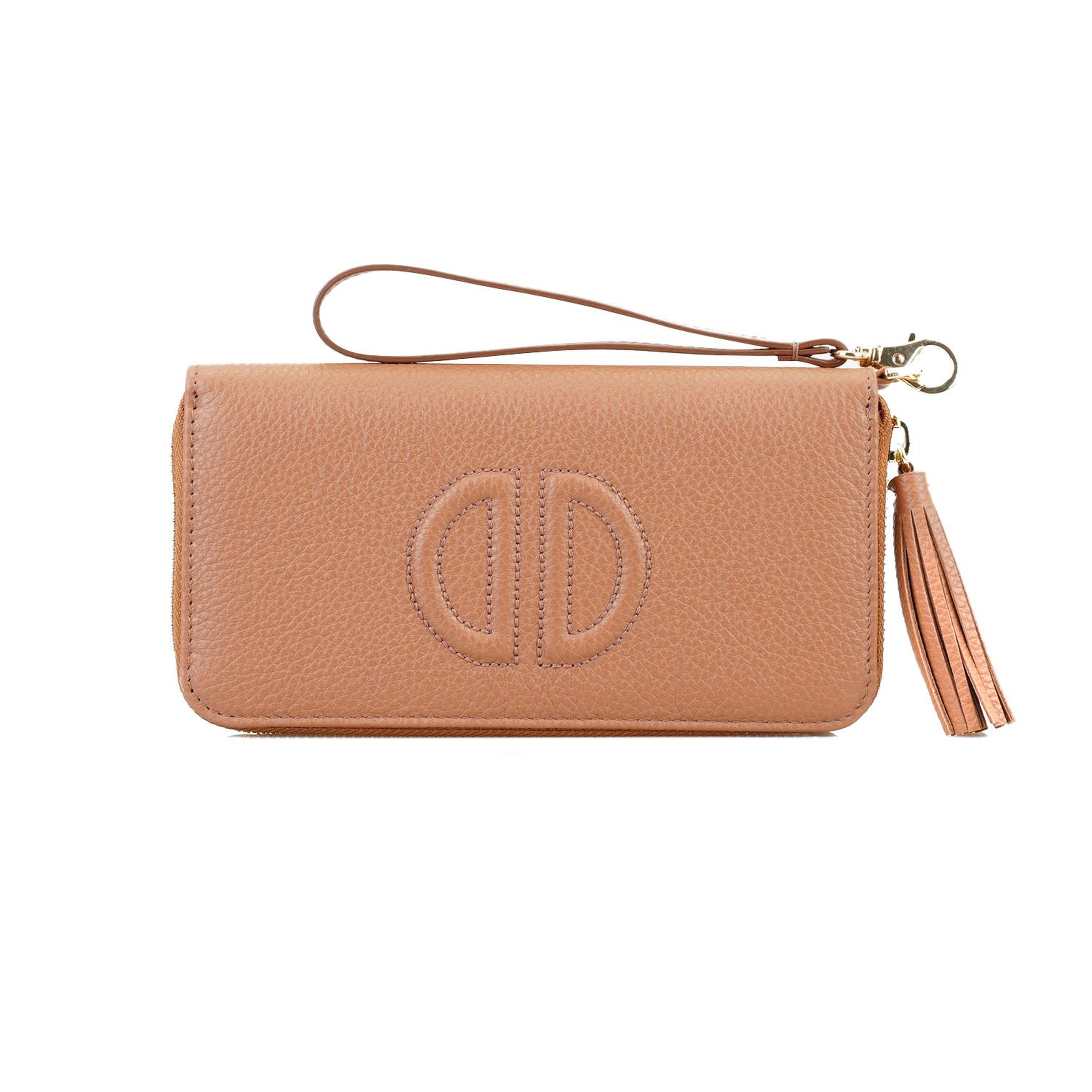 Kathleen Kahve Kadın Deri Cüzdan