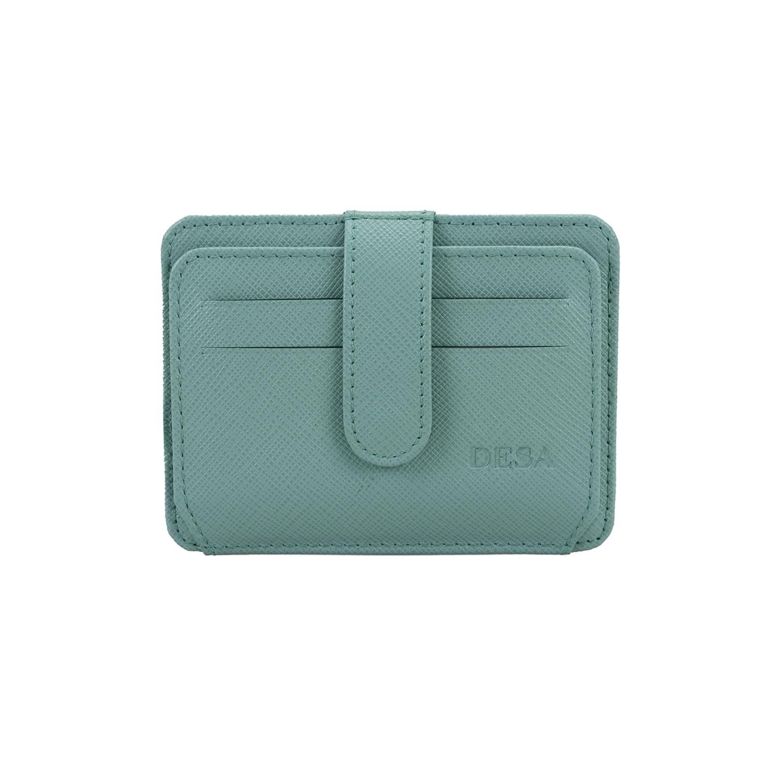 Lenora Yeşil Kadın Deri Kartlık