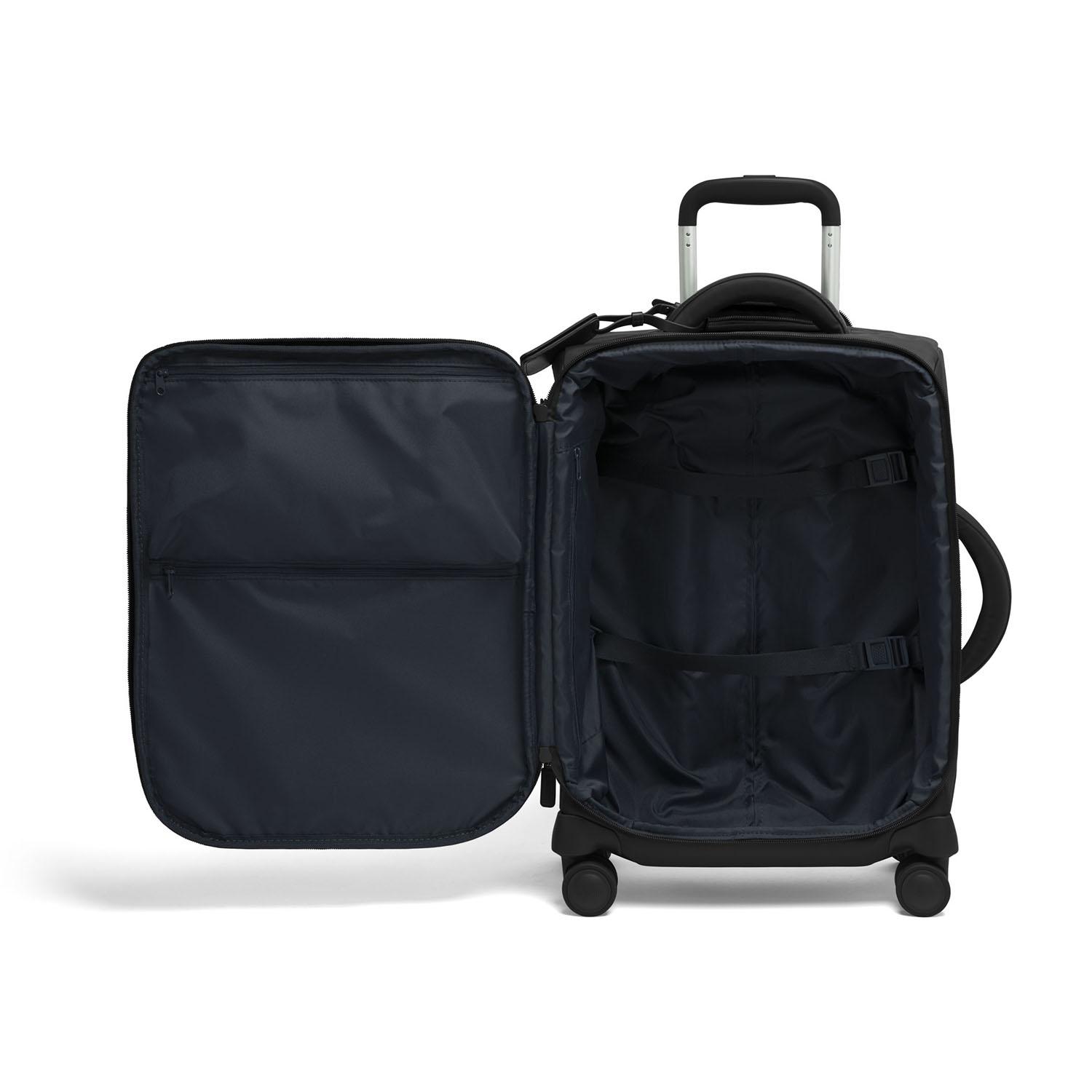 Lipault Siyah Plume- 4 Tekerlekli - Kabin Boy Valiz 55cm