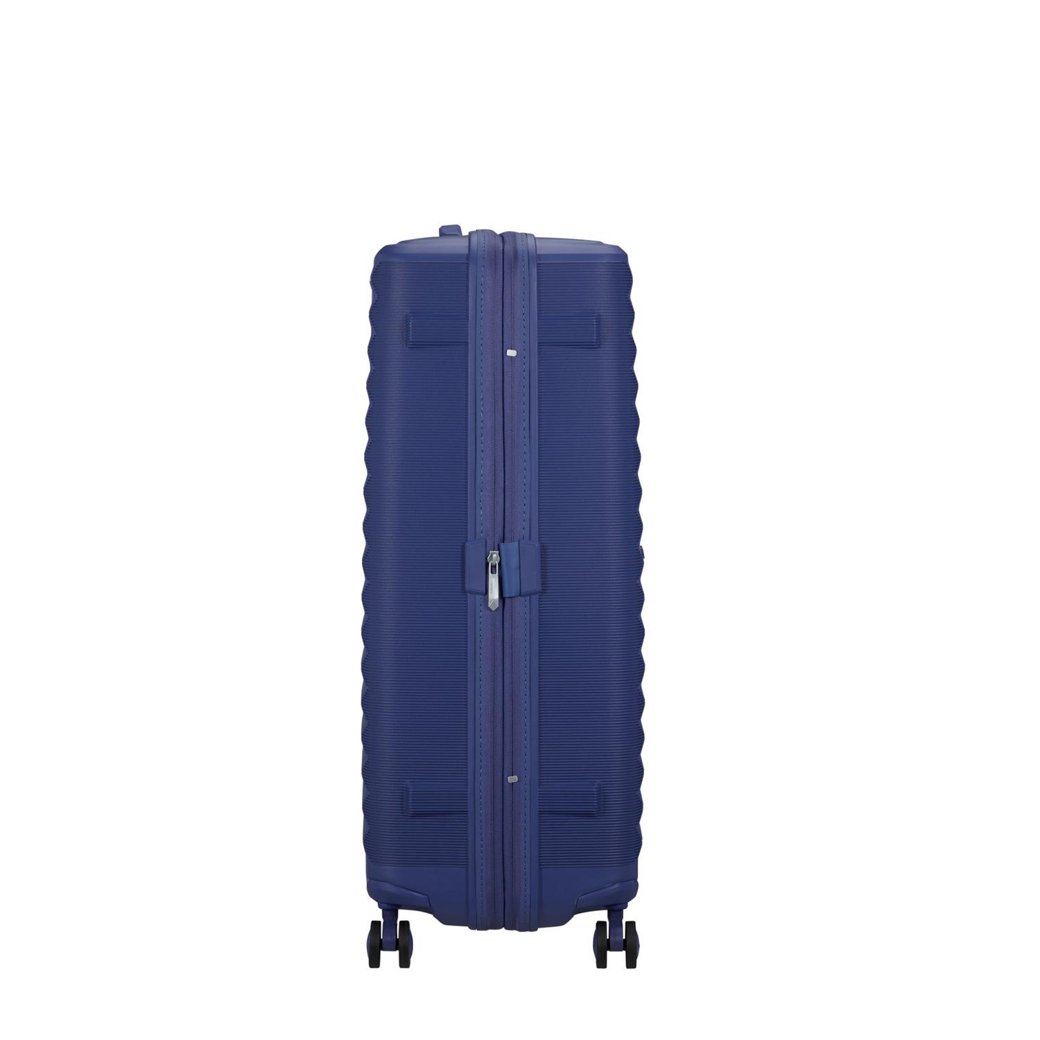 American Tourister Lacivert Fastforward Spinner Körüklü 79/29 Büyük Boy Valiz