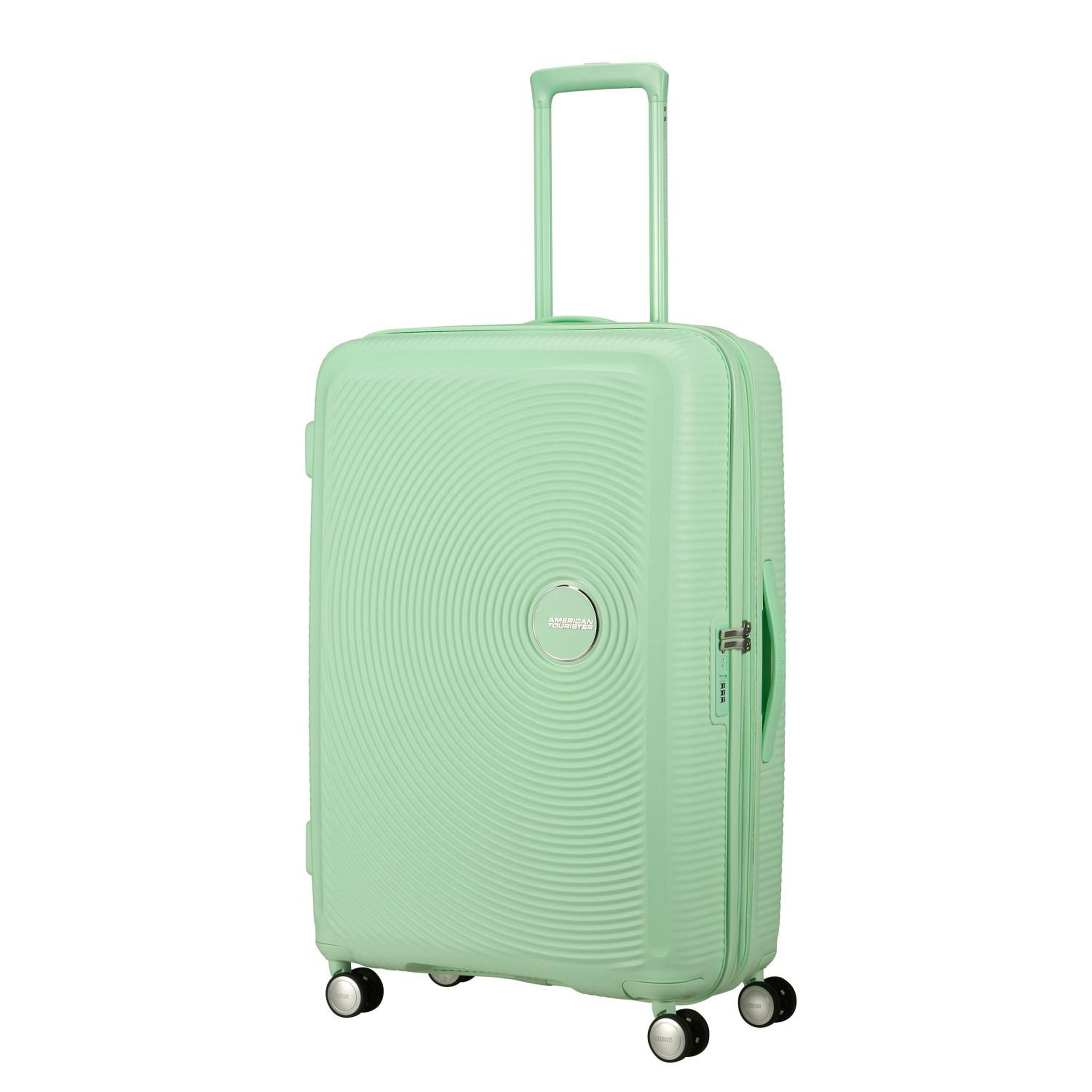American Tourister Yeşil Soundbox - Körüklü Spinner Büyük Boy Valiz