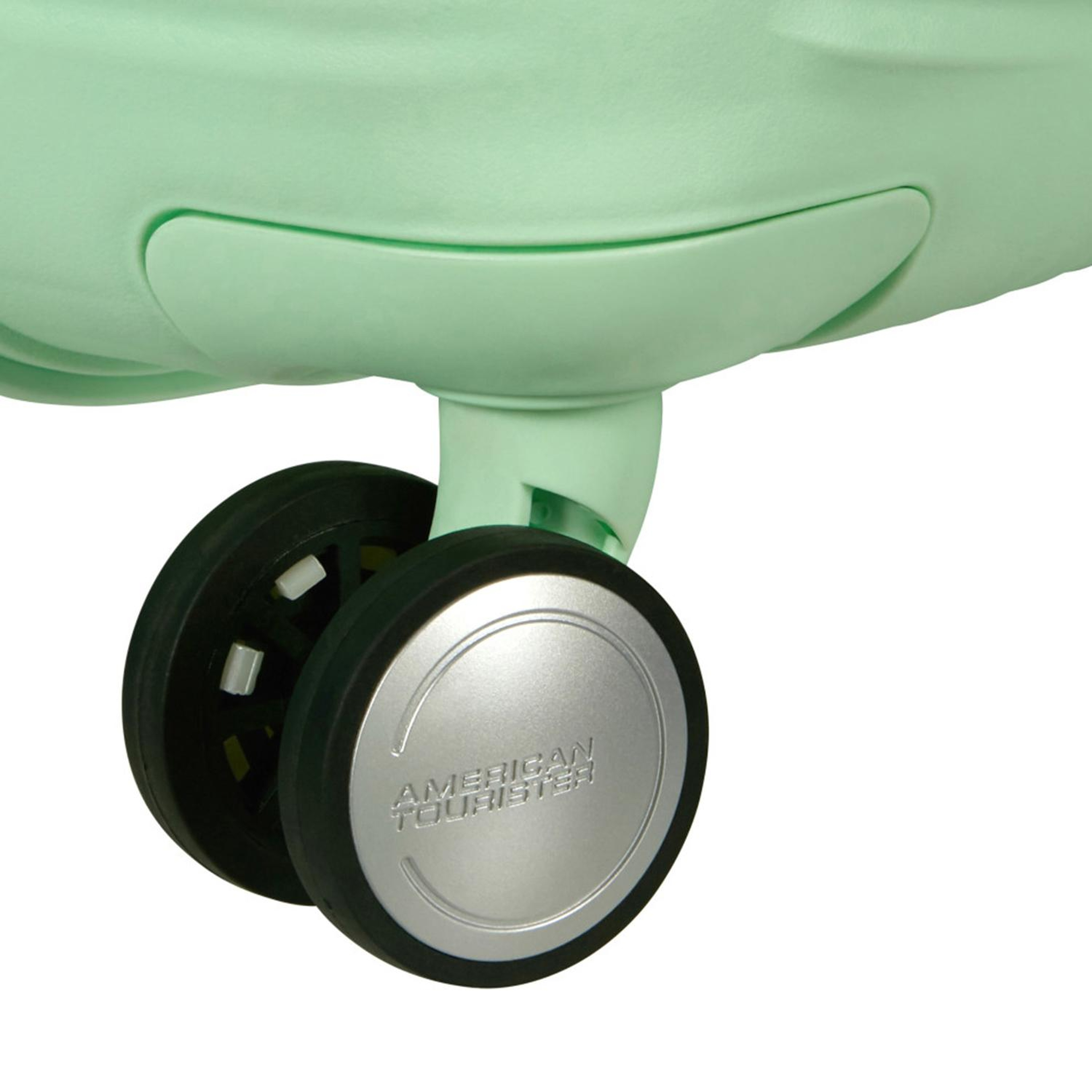 American Tourister Yeşil Soundbox - Körüklü Spinner Büyük Boy Valiz