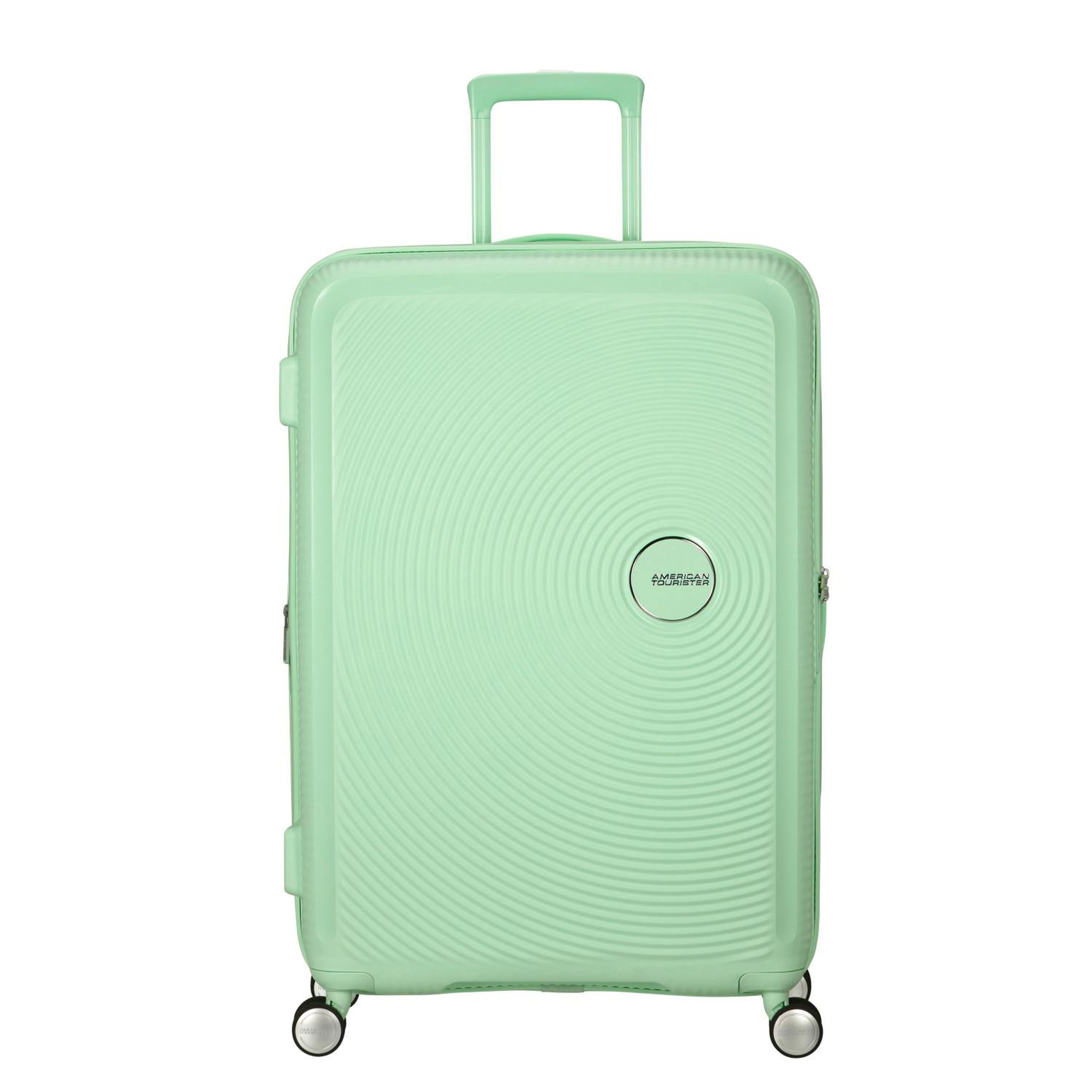American Tourister Yeşil Soundbox - Körüklü Spinner Büyük Boy Valiz