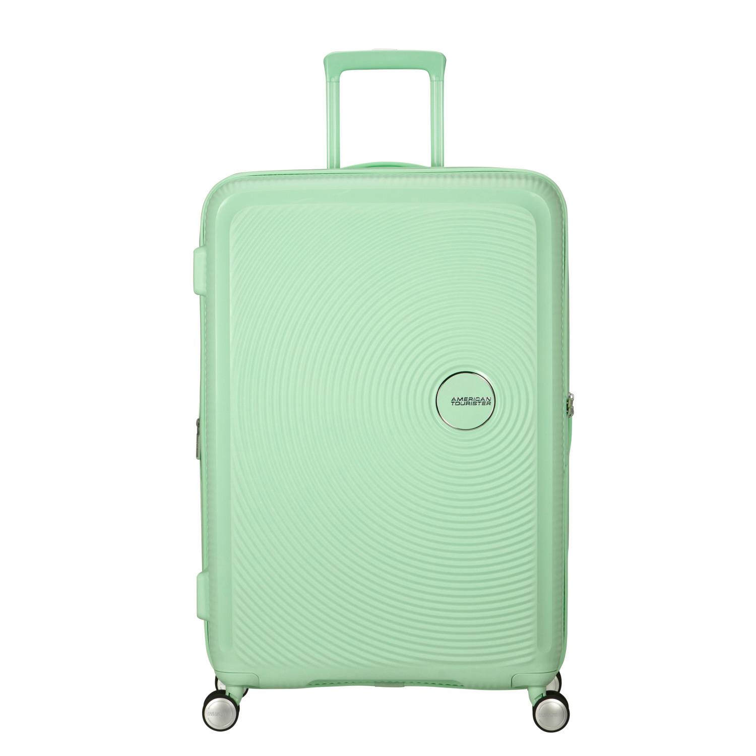 American Tourister Yeşil Soundbox - Körüklü Spinner Büyük Boy Valiz