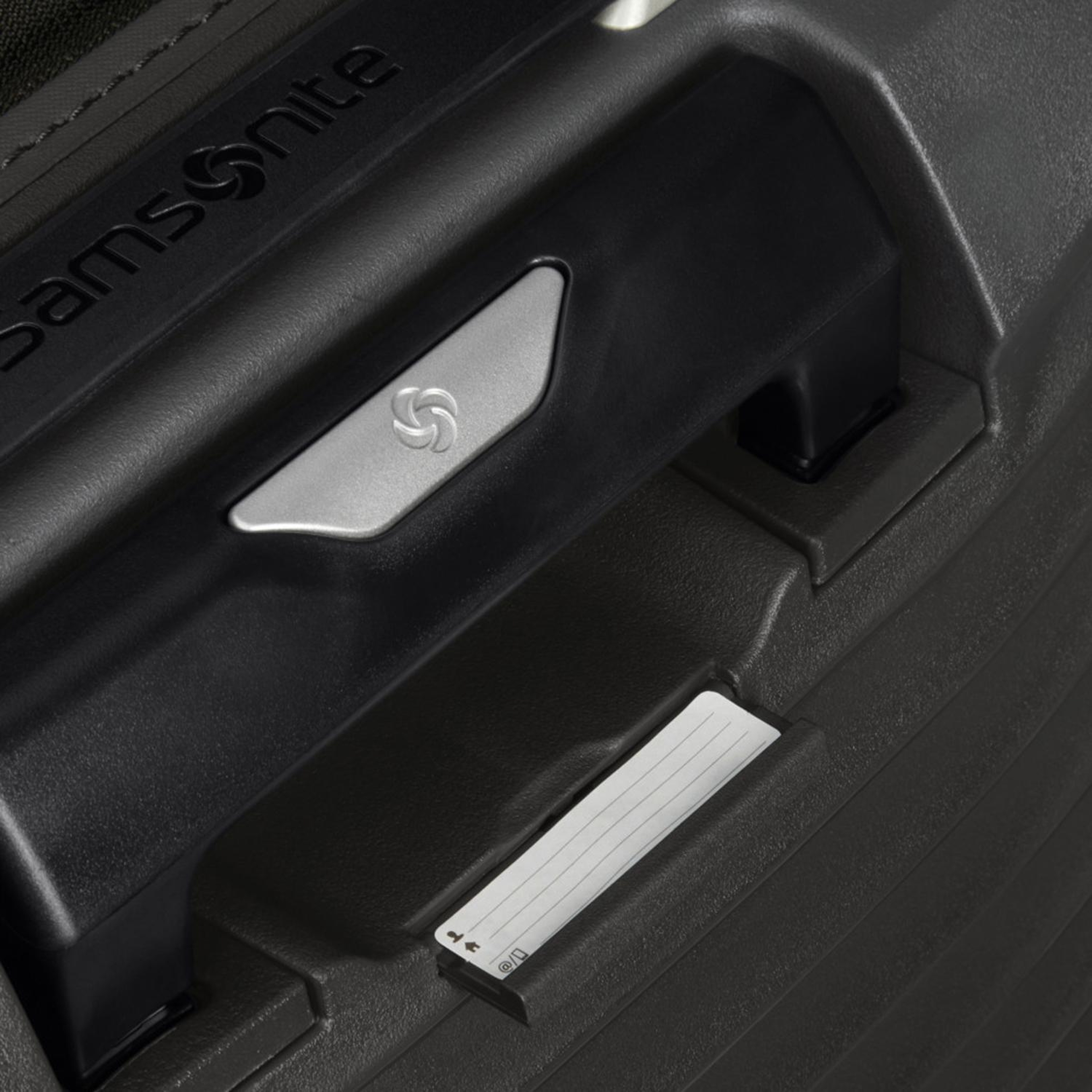 Samsonite Siyah Upscape Körüklü - Kabin Boy Valiz