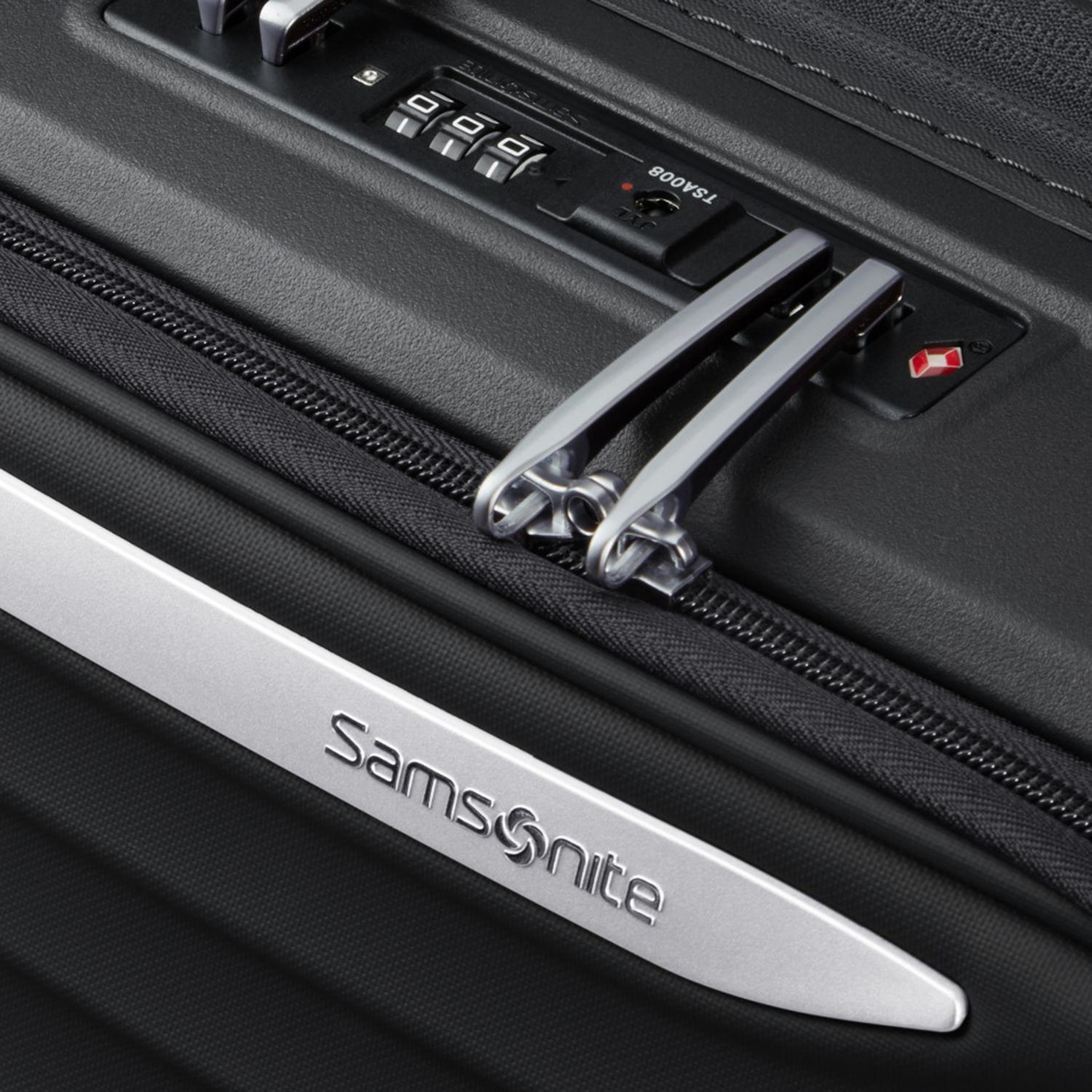 Samsonite Siyah Upscape Körüklü - Kabin Boy Valiz