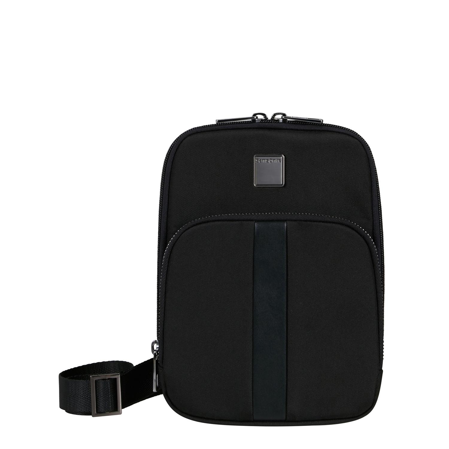 Samsonite Siyah Crossover Omuz Çantası