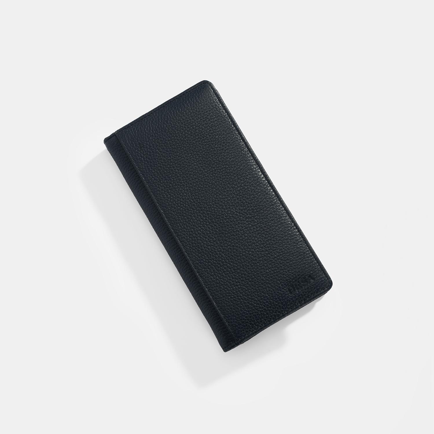 Erkek Lacivert Deri Cüzdan