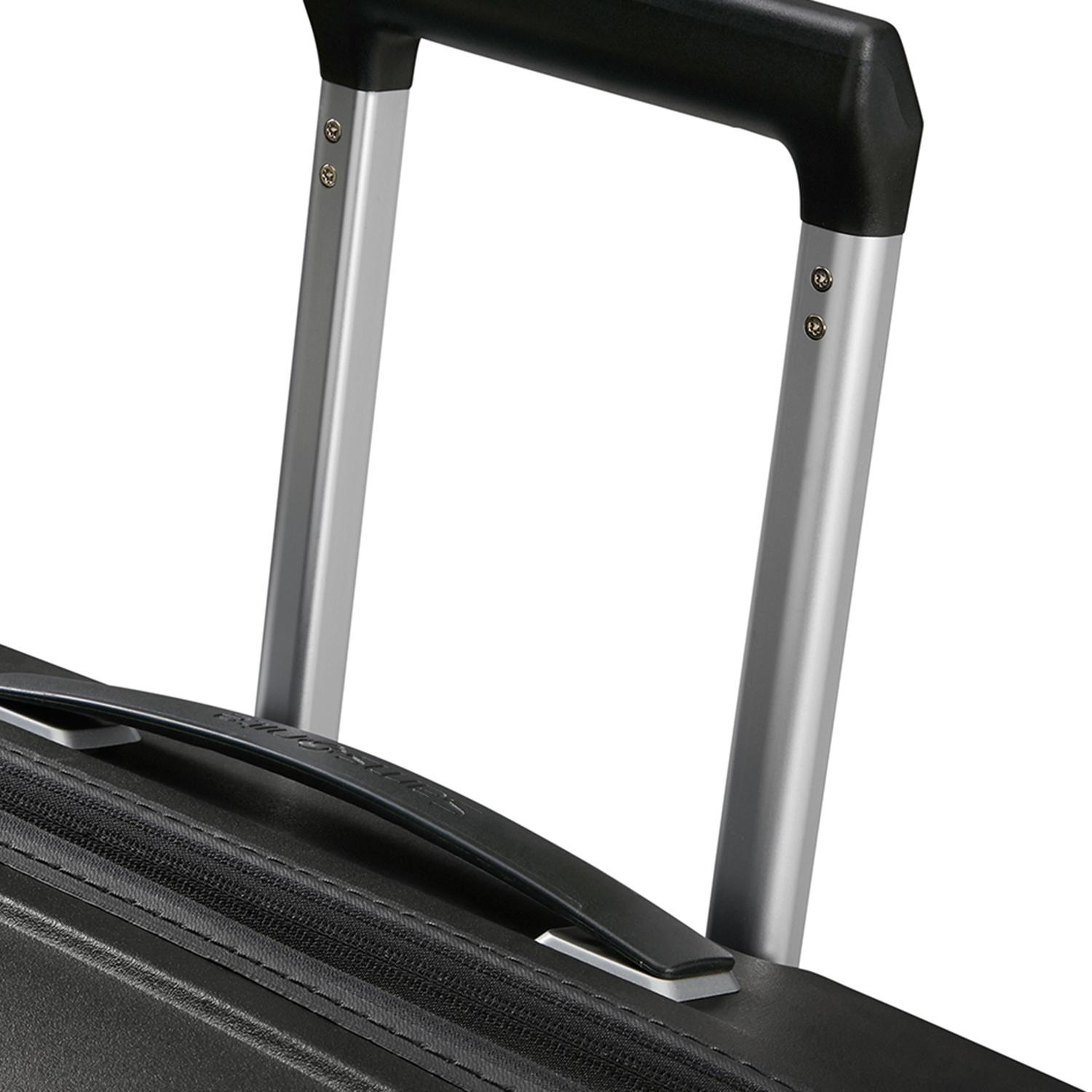 Samsonite Siyah Spinner Upscape Körüklü 4 Tekerlekli 68 cm Orta Boy Valiz