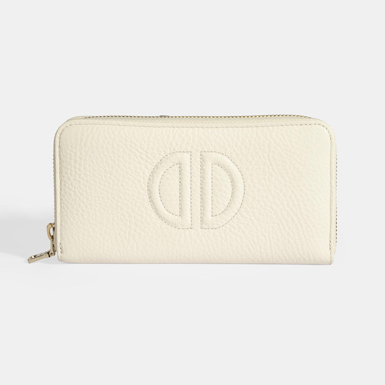 Kadın Bej Deri Cüzdan