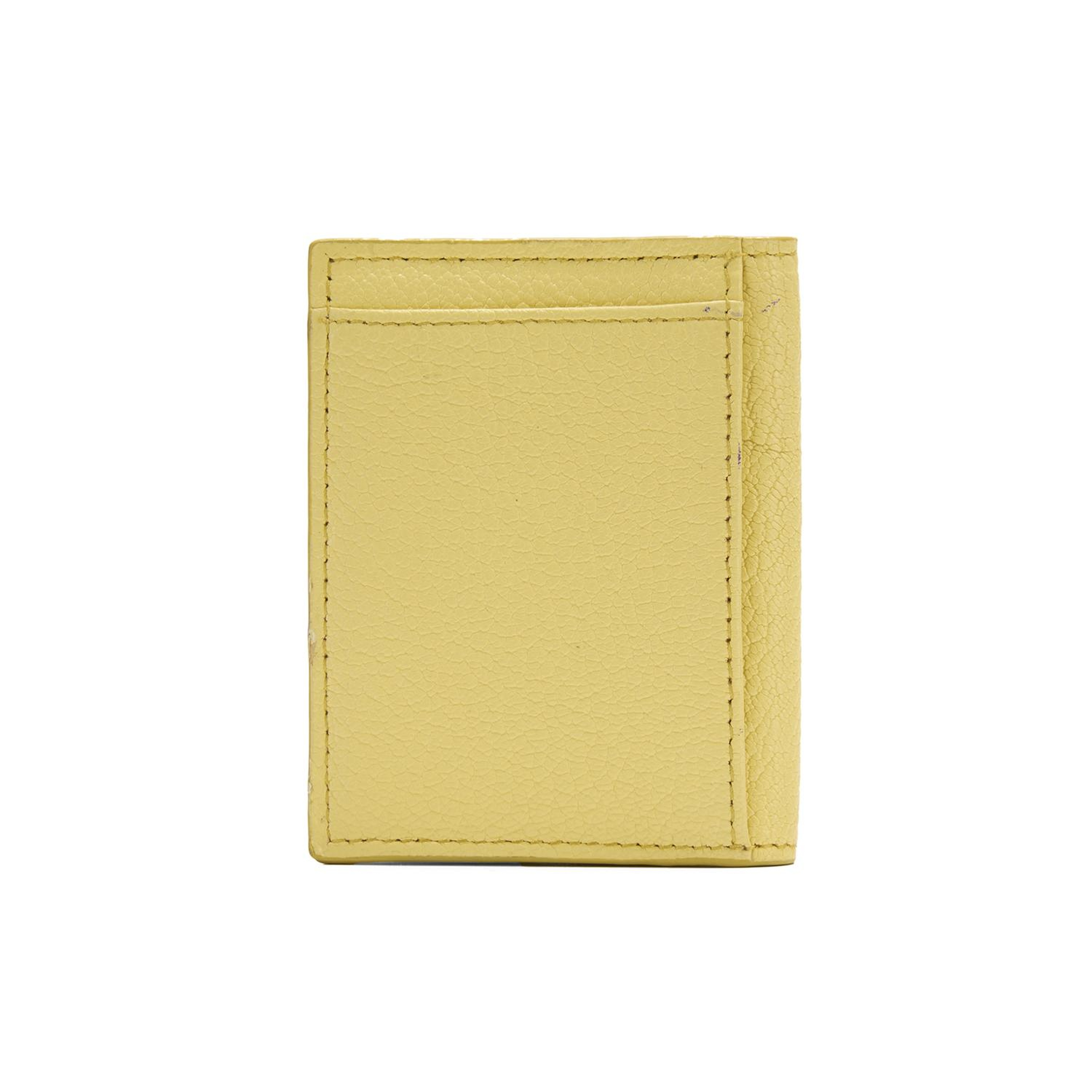 Vesper Sarı Erkek Deri Kartlık