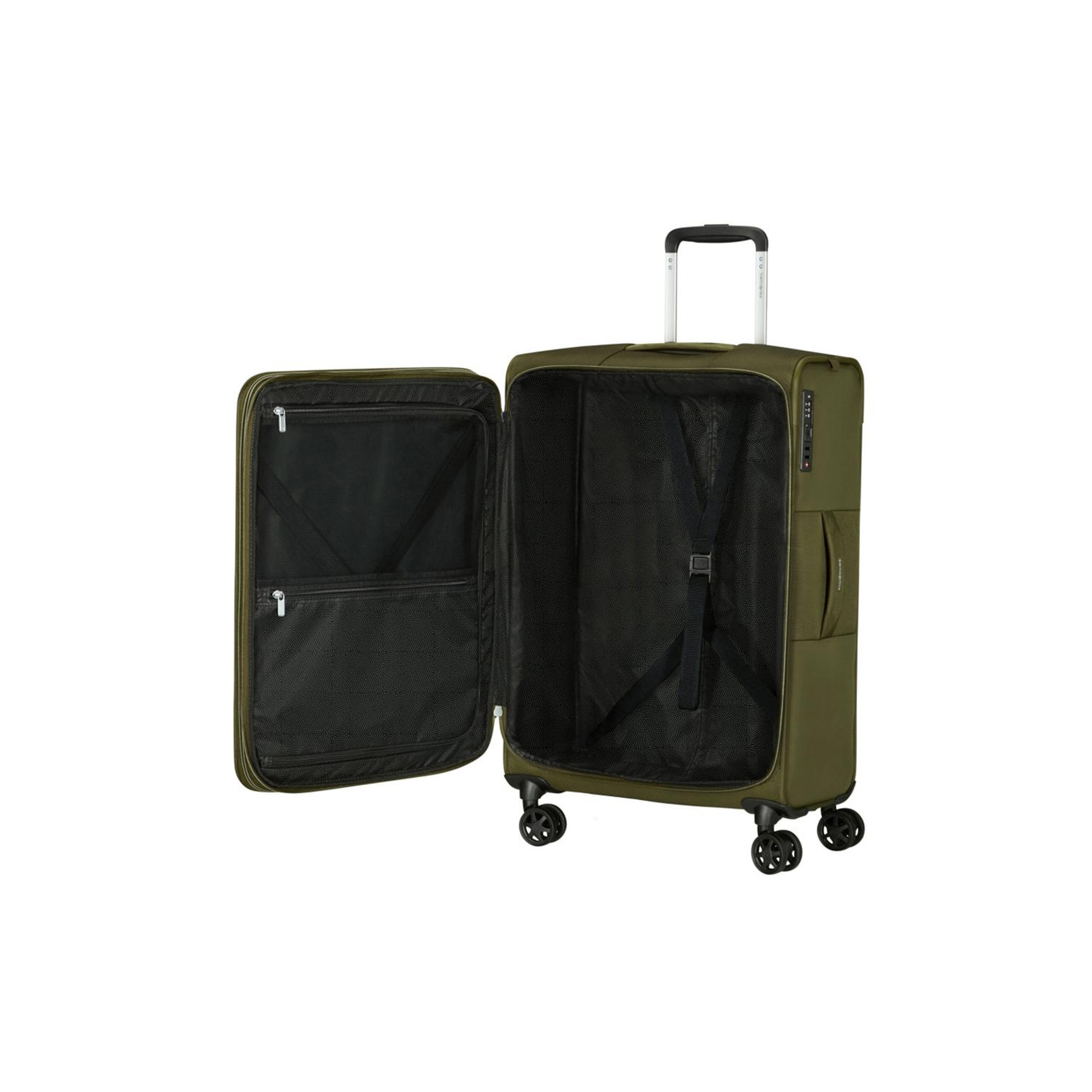 Samsonite Yeşil Urbify Spinner Orta Boy Valiz