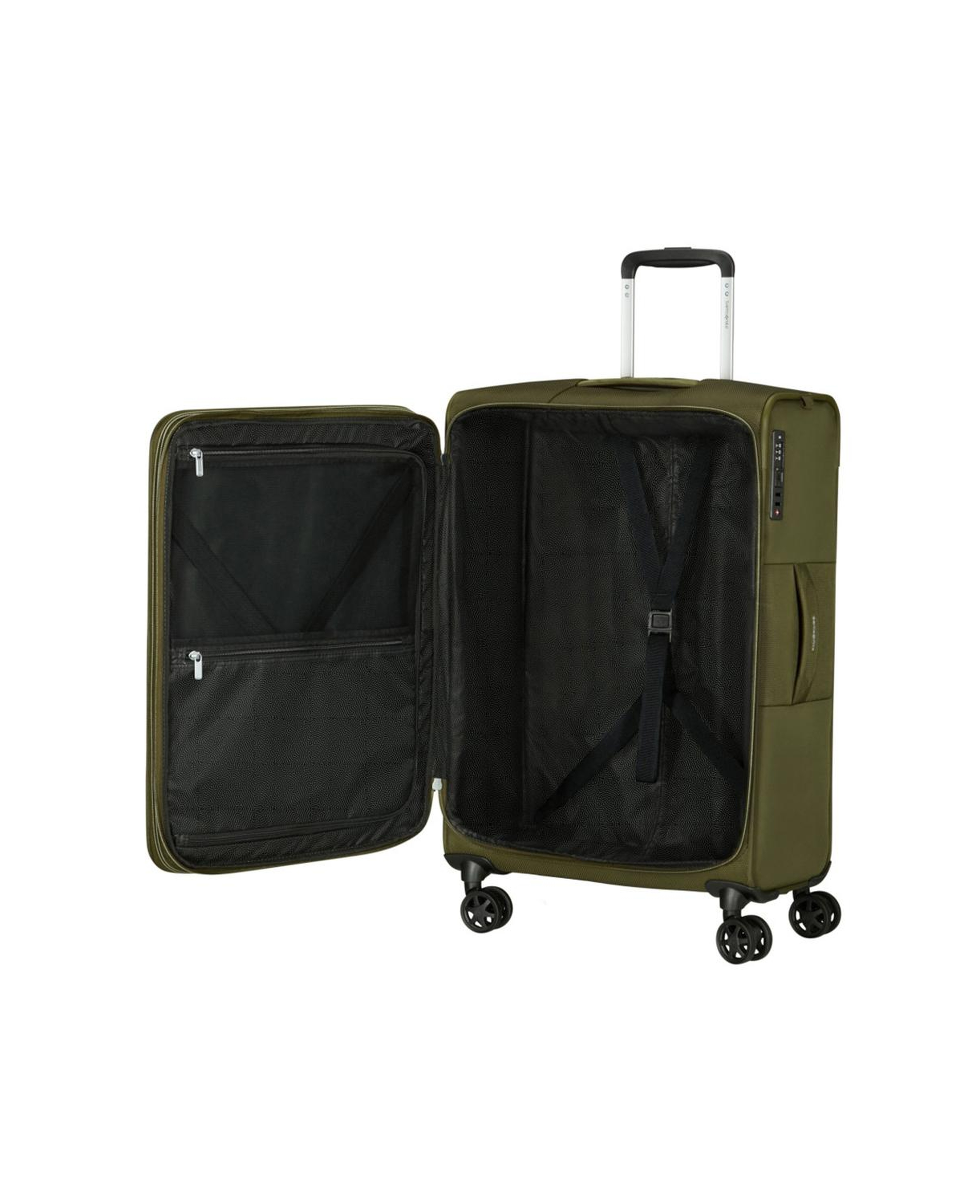 Samsonite Yeşil Urbify Spinner Orta Boy Valiz