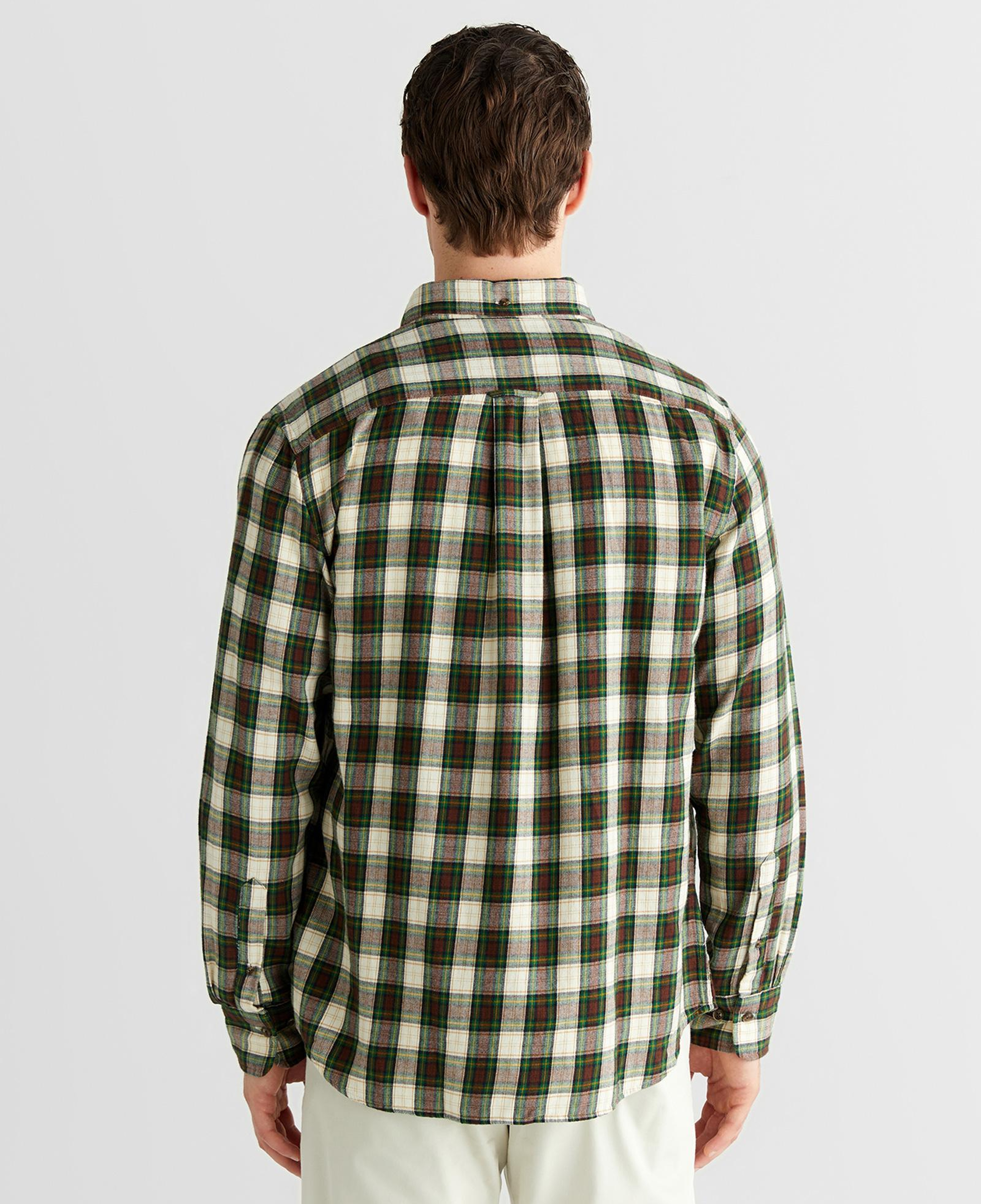 GANT Erkek Krem Regular Fit Düğmeli Gömlek