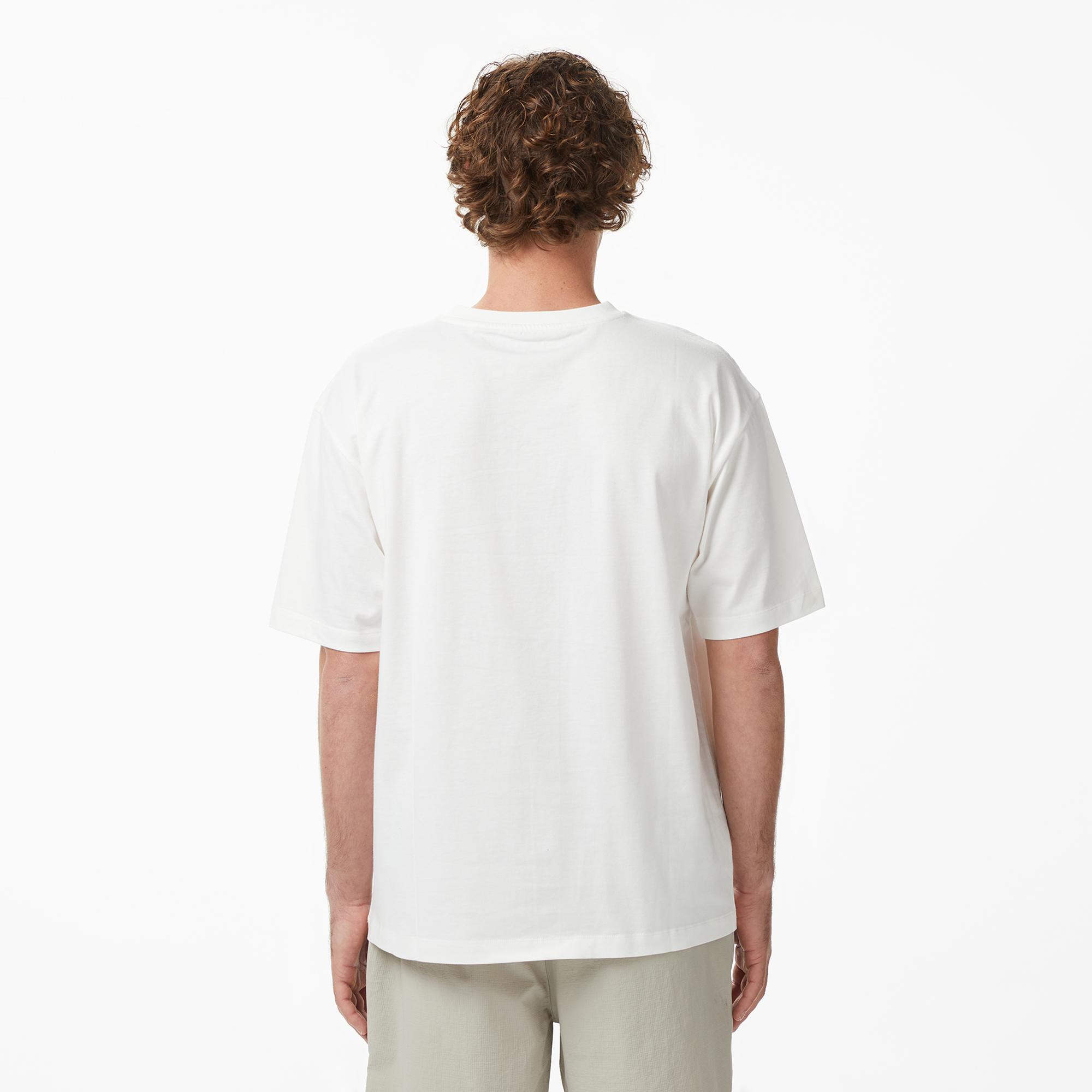 UNITED4 Regular Fit Erkek Bej T-Shirt