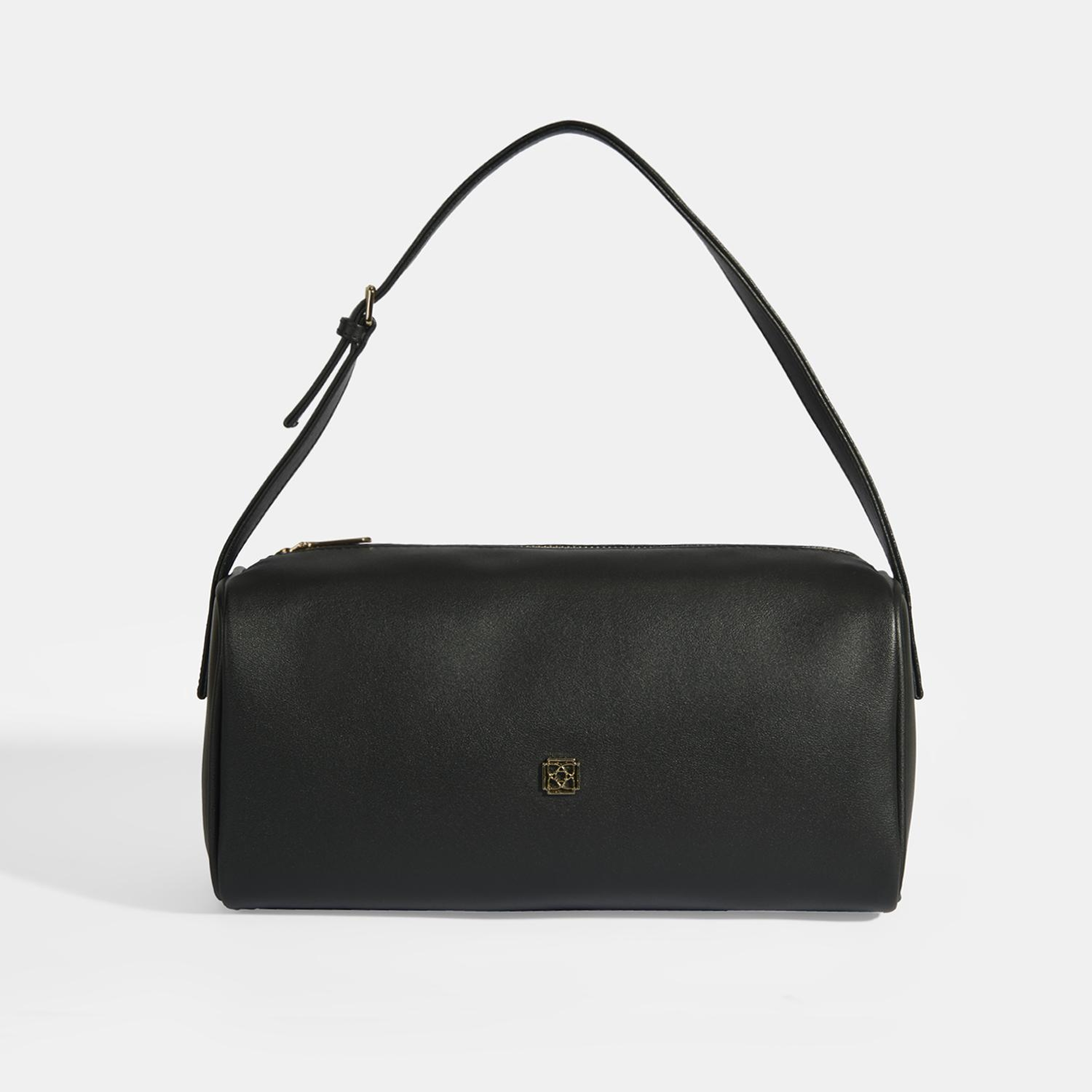 Kadın Siyah Ayarlanabilir Askılı Omuz Çantası