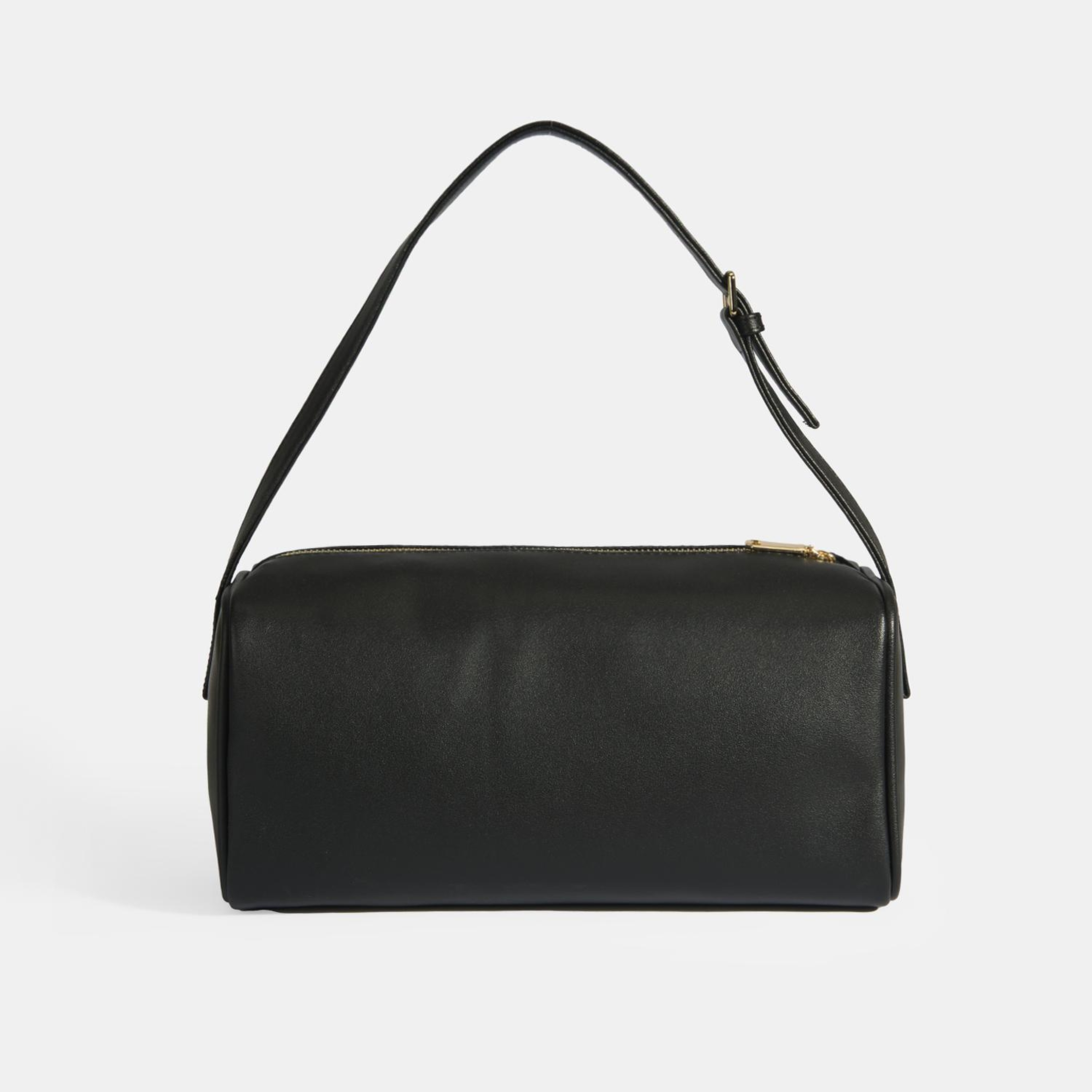 Kadın Siyah Ayarlanabilir Askılı Omuz Çantası