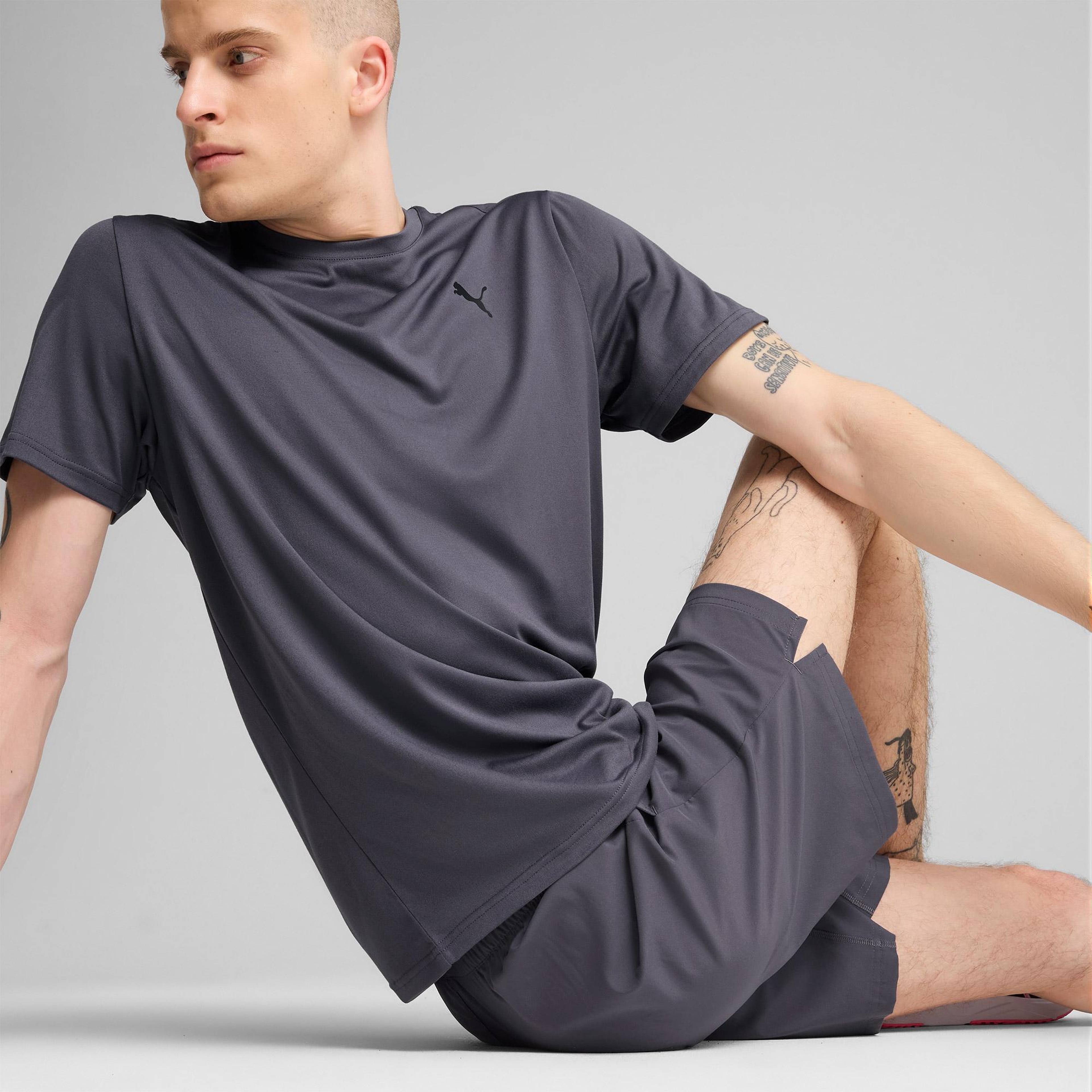 Puma Tad Essentials 7 Wven Erkek Gri Antrenman Şortu